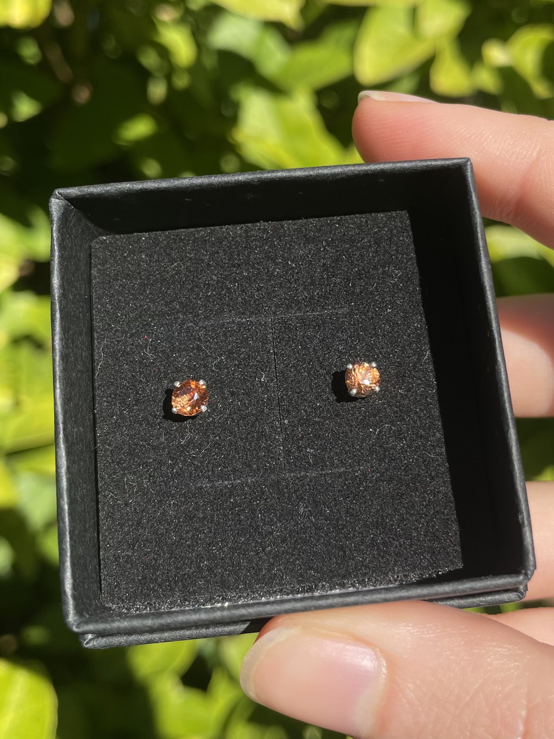 tasmanian zircon & solid sterling silver