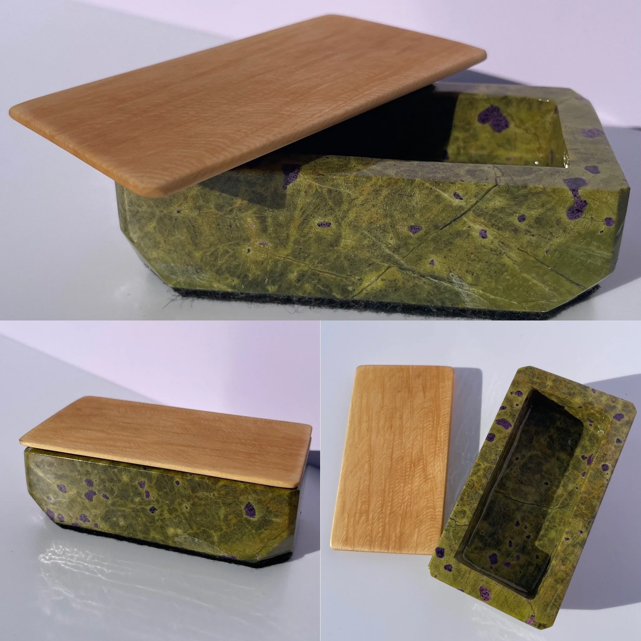 tasmanian serpentine & stichtite