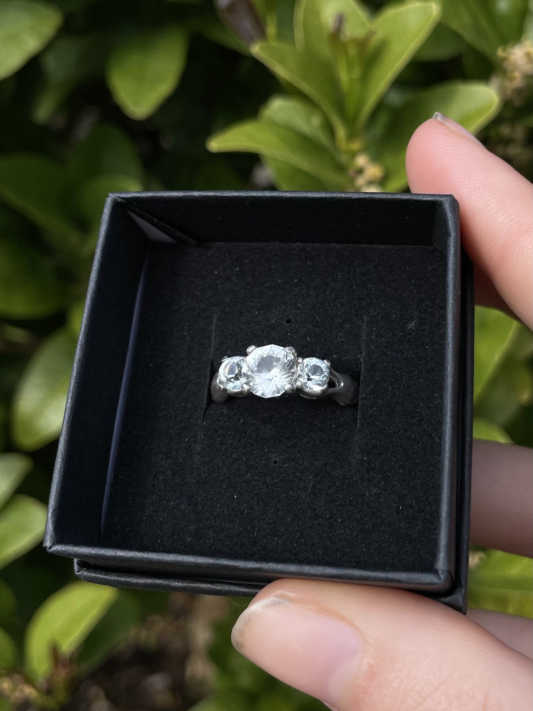 tasmanian killiecrankie diamond & solid sterling silver