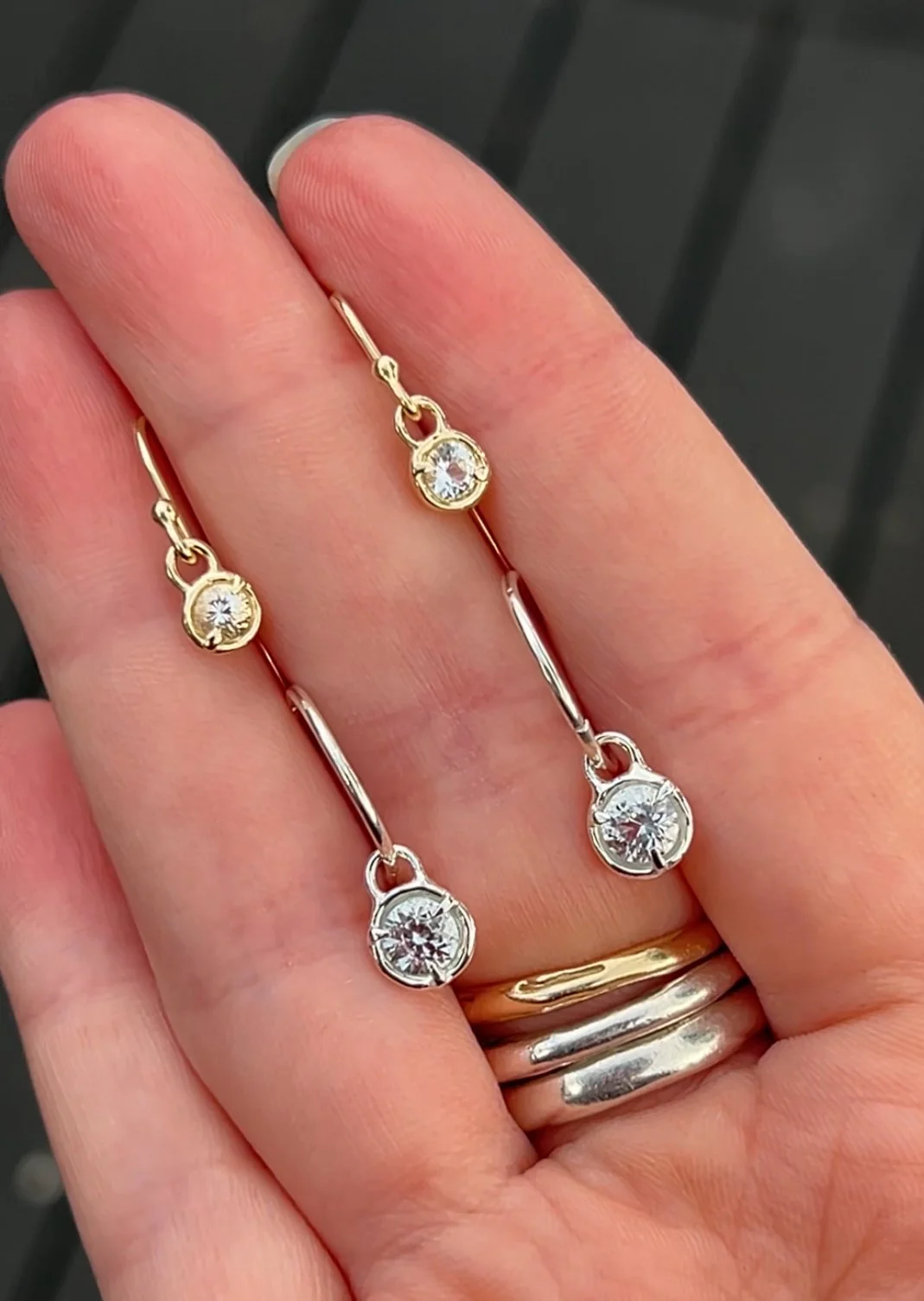 tasmanian killiecrankies in solid sterling silver & 9ct gold