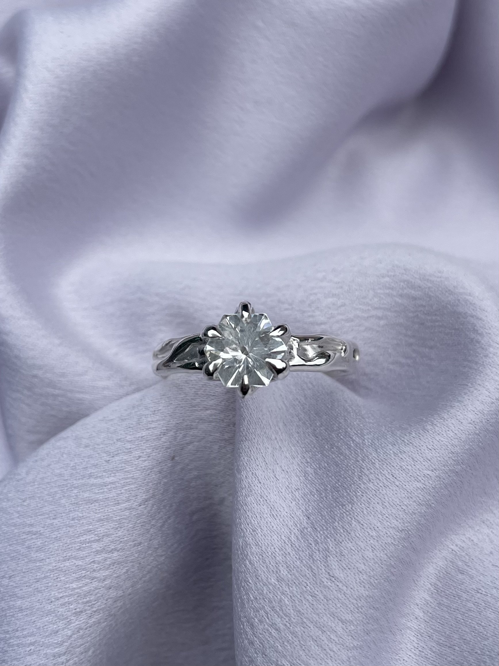 tasmanian killiecrankie diamond & solid sterling silver