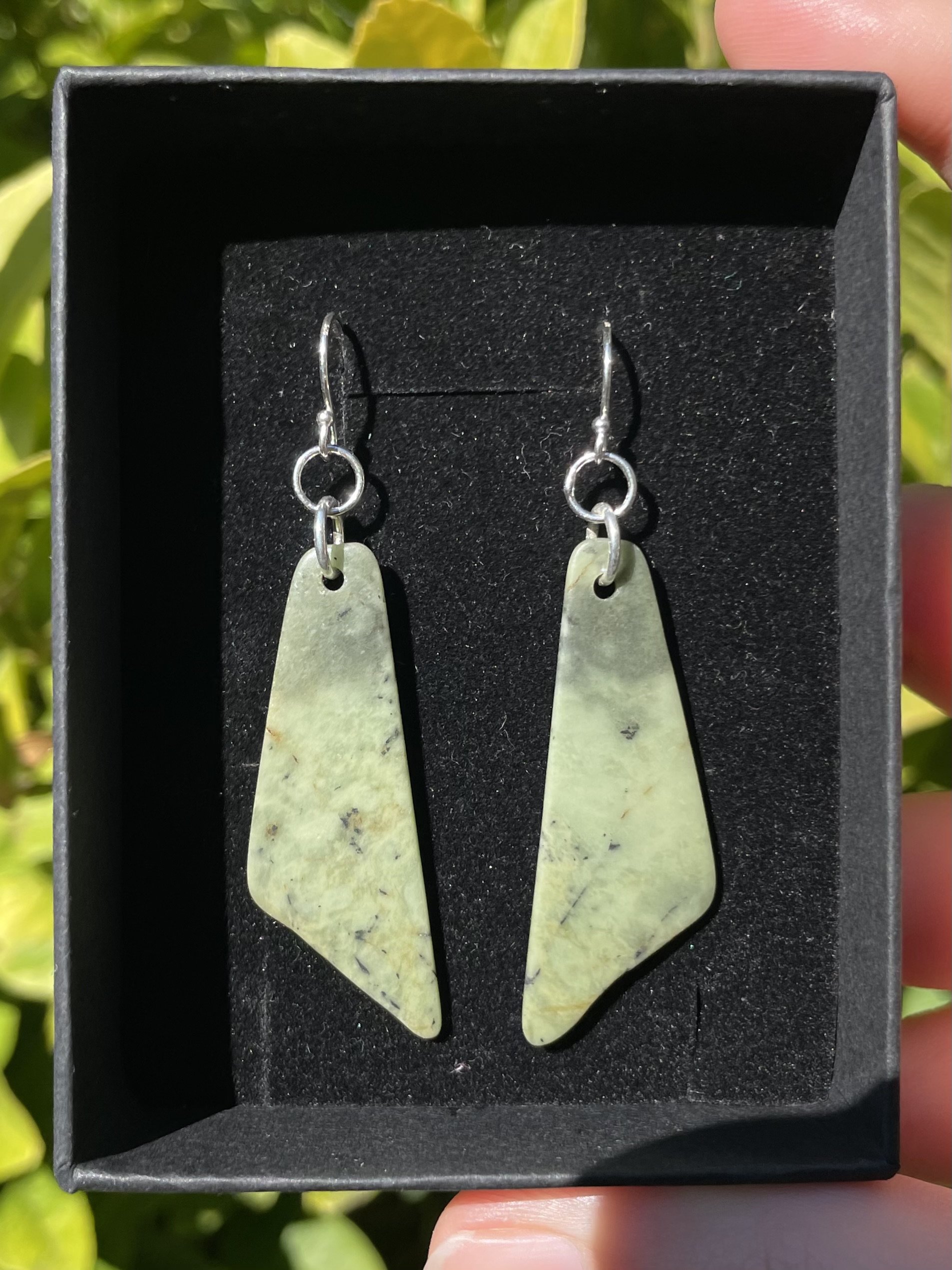 tasmanian jade & solid sterling silver