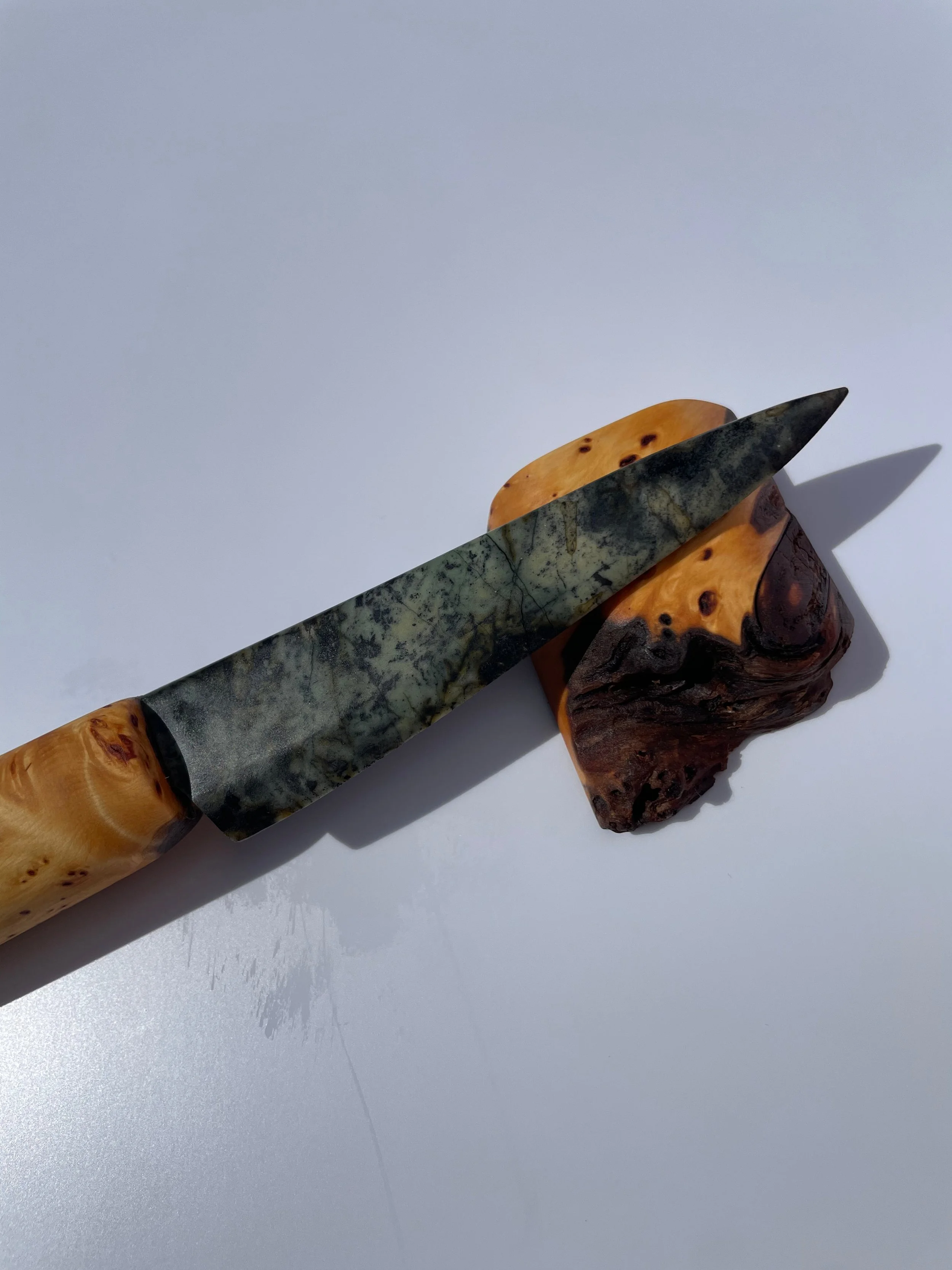 tasmanian jade & tasmanian birdseye huon pine