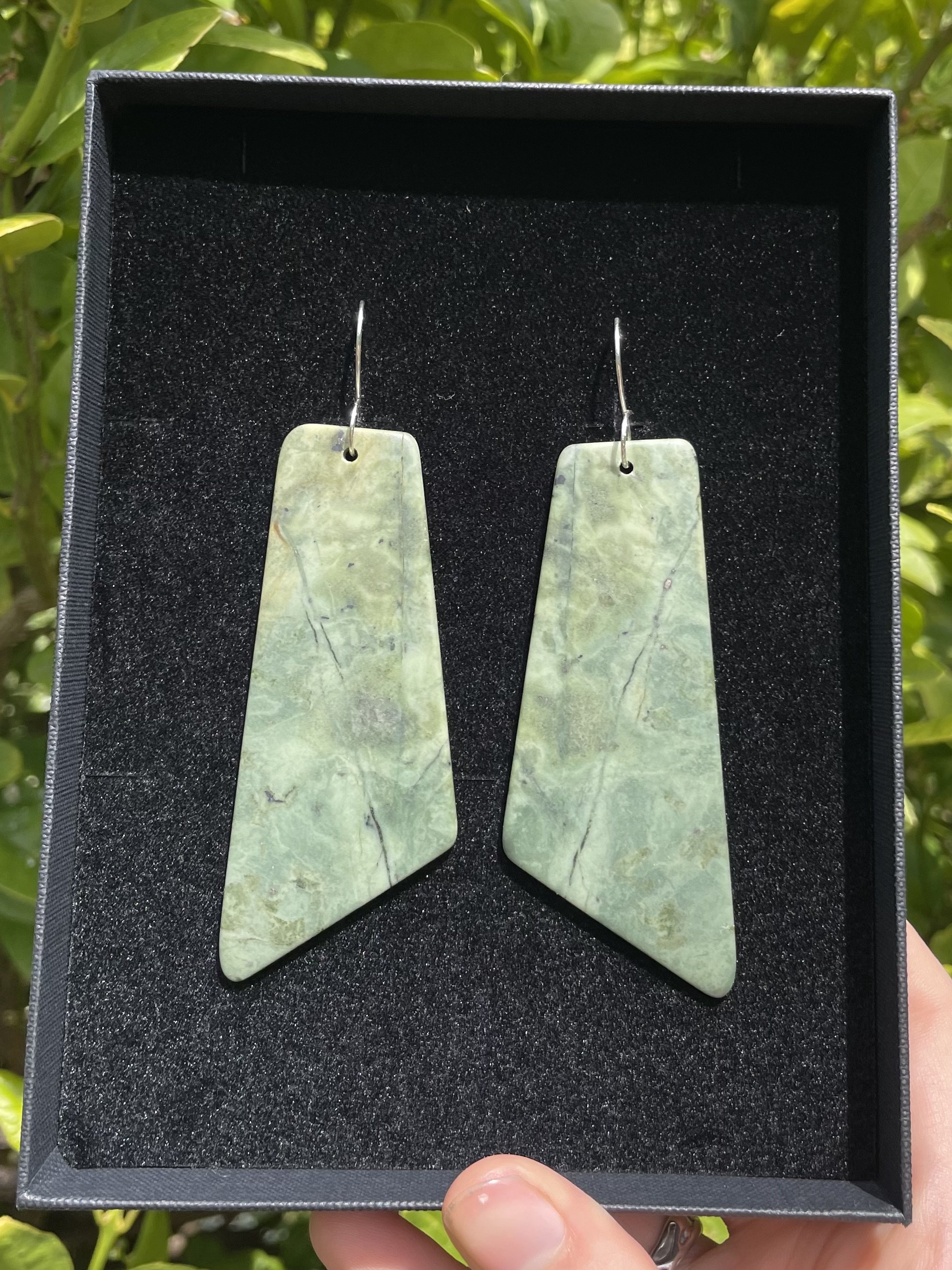 tasmanian jade & solid sterling silver