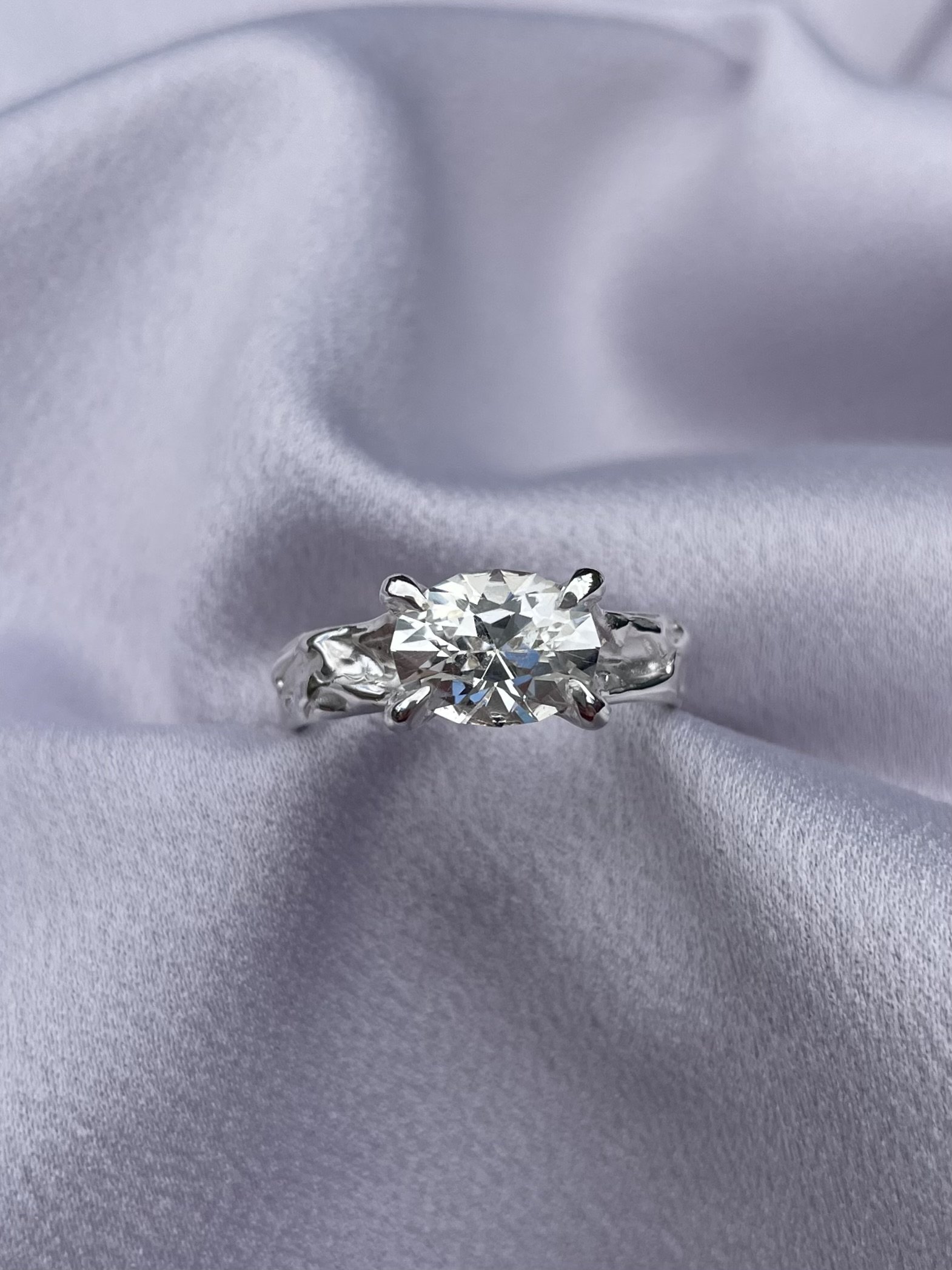 tasmanian killiecrankie diamond & solid sterling silver