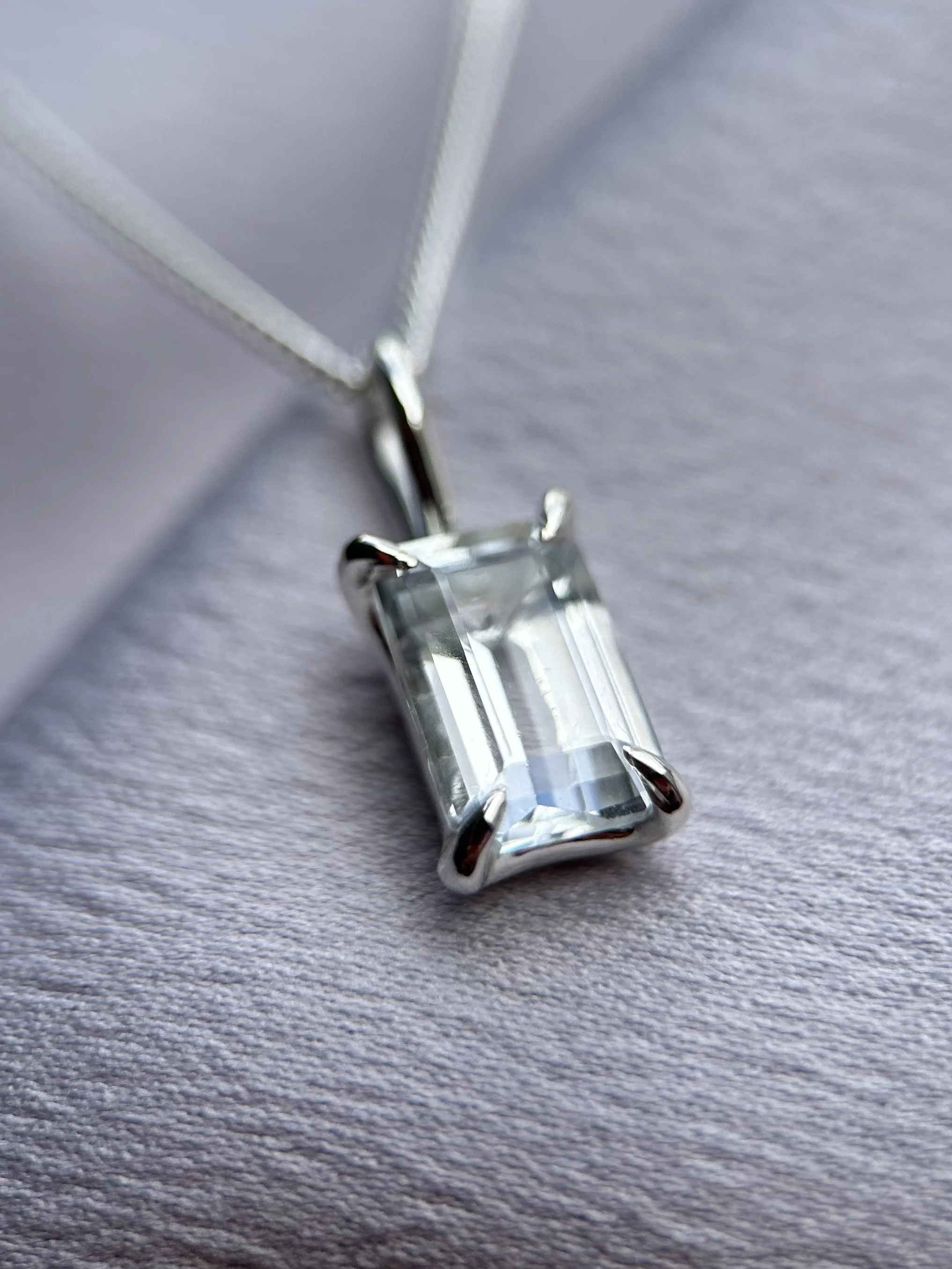tasmanian killiecrankie diamond & solid sterling silver