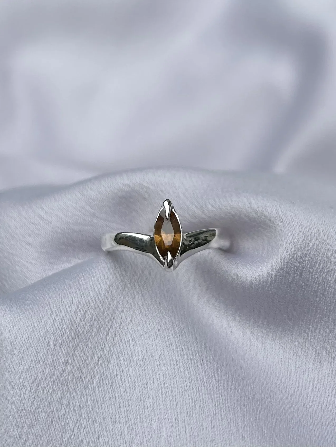 tasmanian zircon & solid sterling silver 