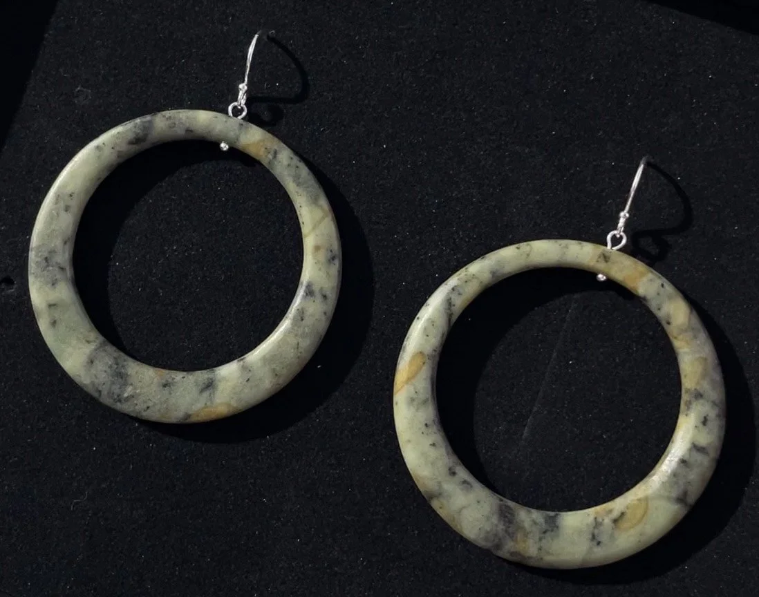 tasmanian jade & solid sterling silver