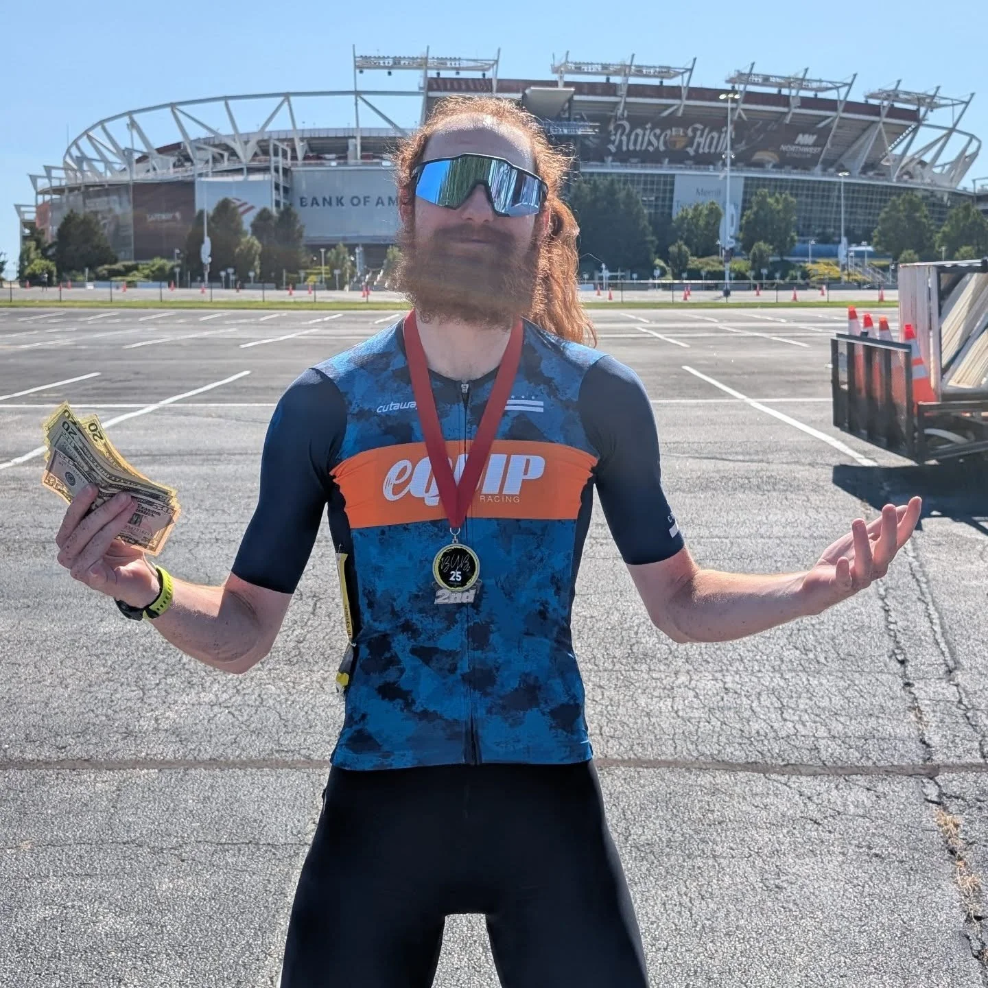 🦈💰🥈
@samjsharkey sent a late race flyer in the Men's 3/4 of #BackyardBoogie to pick up the prime 💸 and the podium 🔨
#EquipRacing