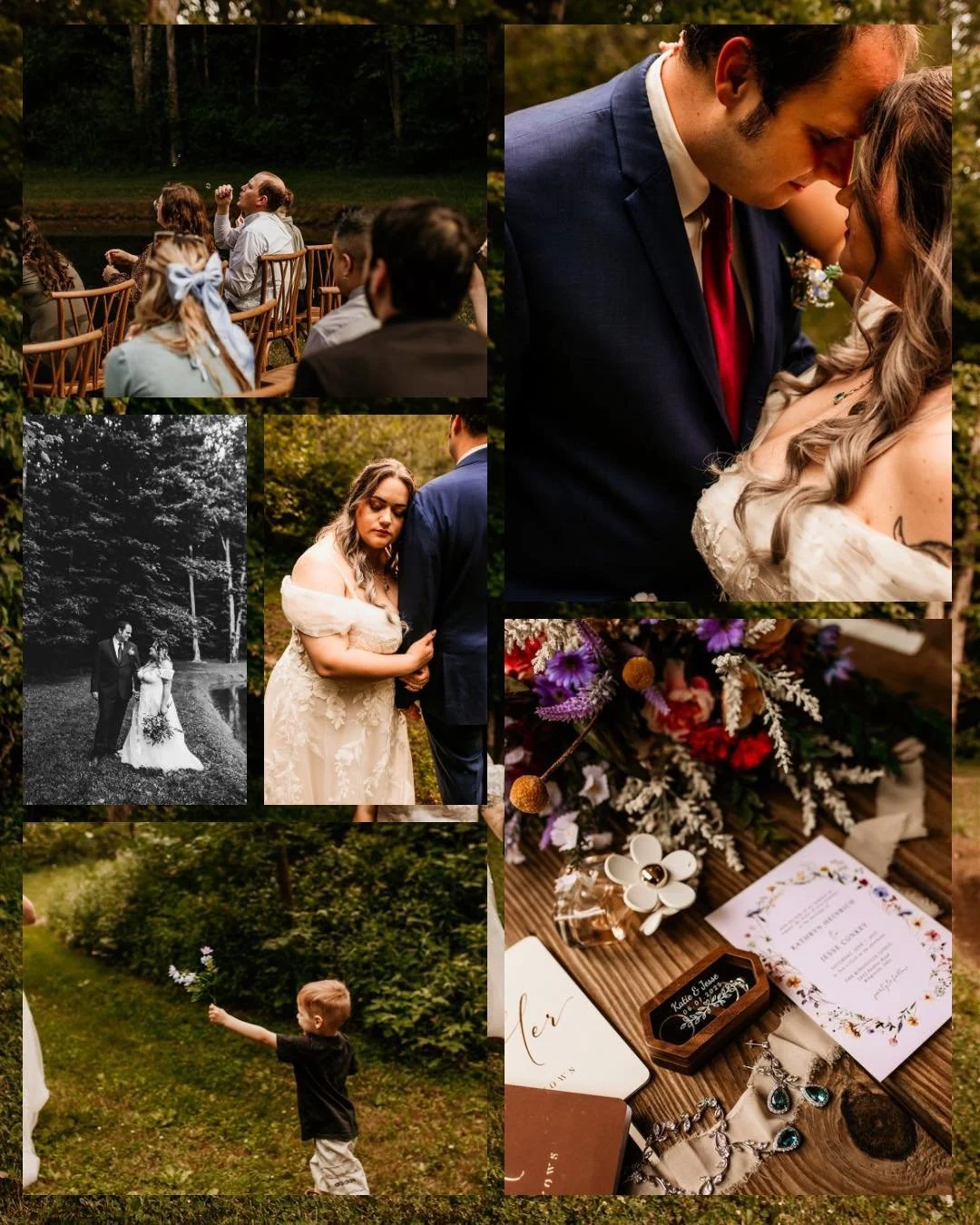 A very cool and chill day for the Conkey&rsquo;s wedding last year! 🖤💐 

I still have some really great fall 2026 dates available for weddings! 👀✨ let&rsquo;s make some magic! 

kingsvillelodge
Kingsville Lodge, Northeast Ohio wedding venue

#ohio