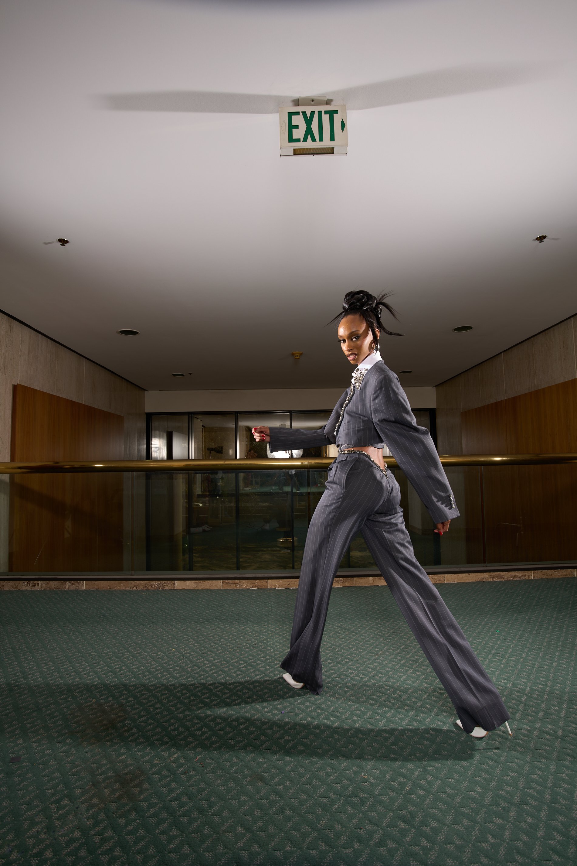 "The Office" : A moment of professional  menswear for women, From Mykels POV.

Wardrobe designed & styled by Mykel
Hair & Makeup by Mykel 