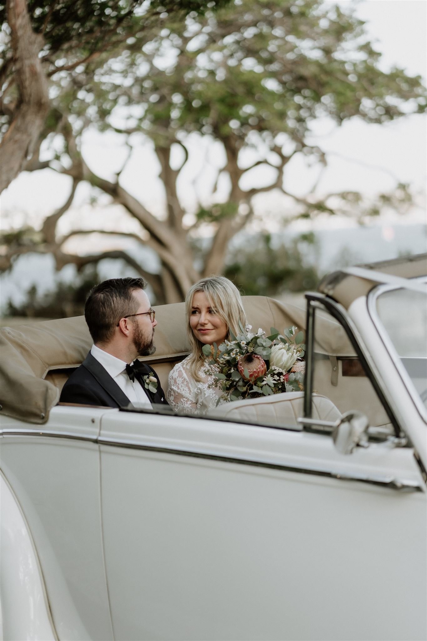 Convertible Wedding Car Hire Sydney