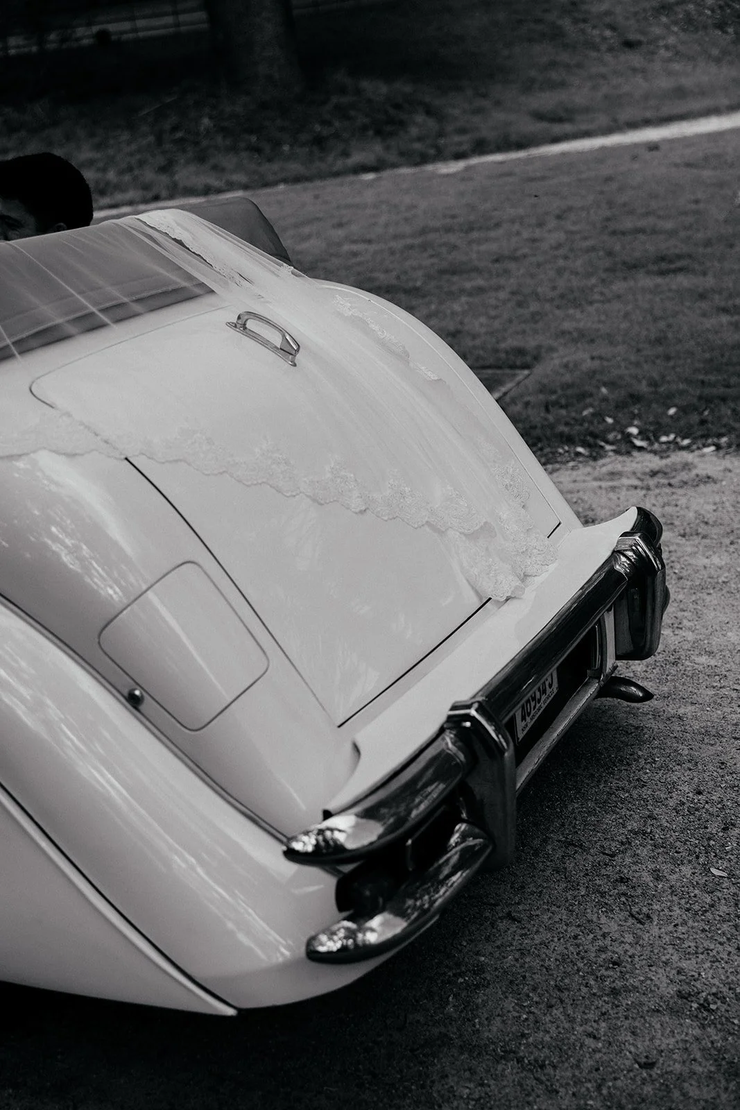 Convertible bridal car with veil.jpg