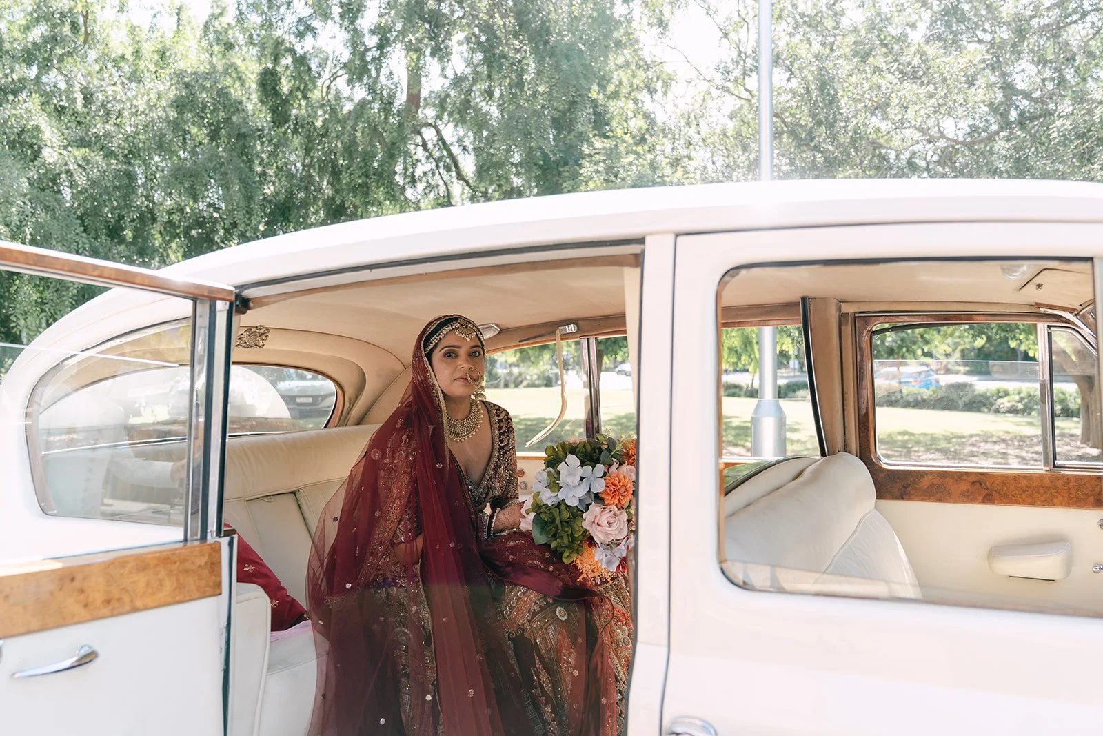 Indian wedding car
