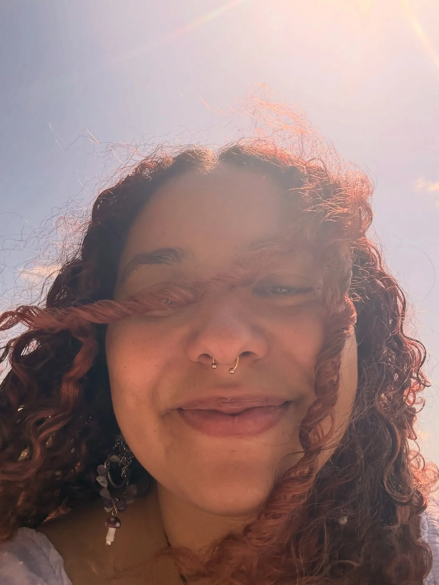 Took this beautiful day to enjoy some outside ☀️ because everyone needs a break sometimes 🥰✨