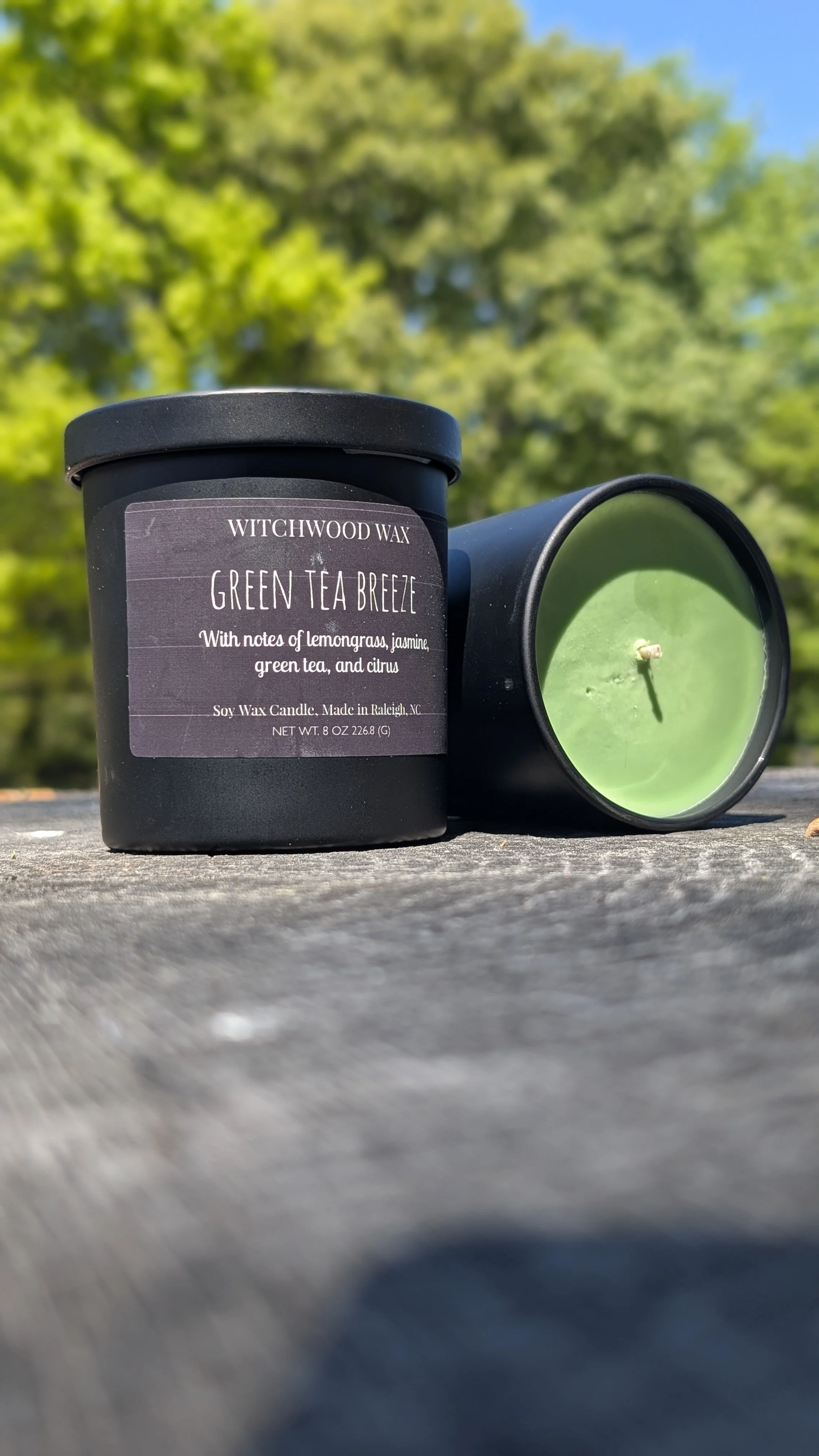 Green Tea Breeze 8oz Candle