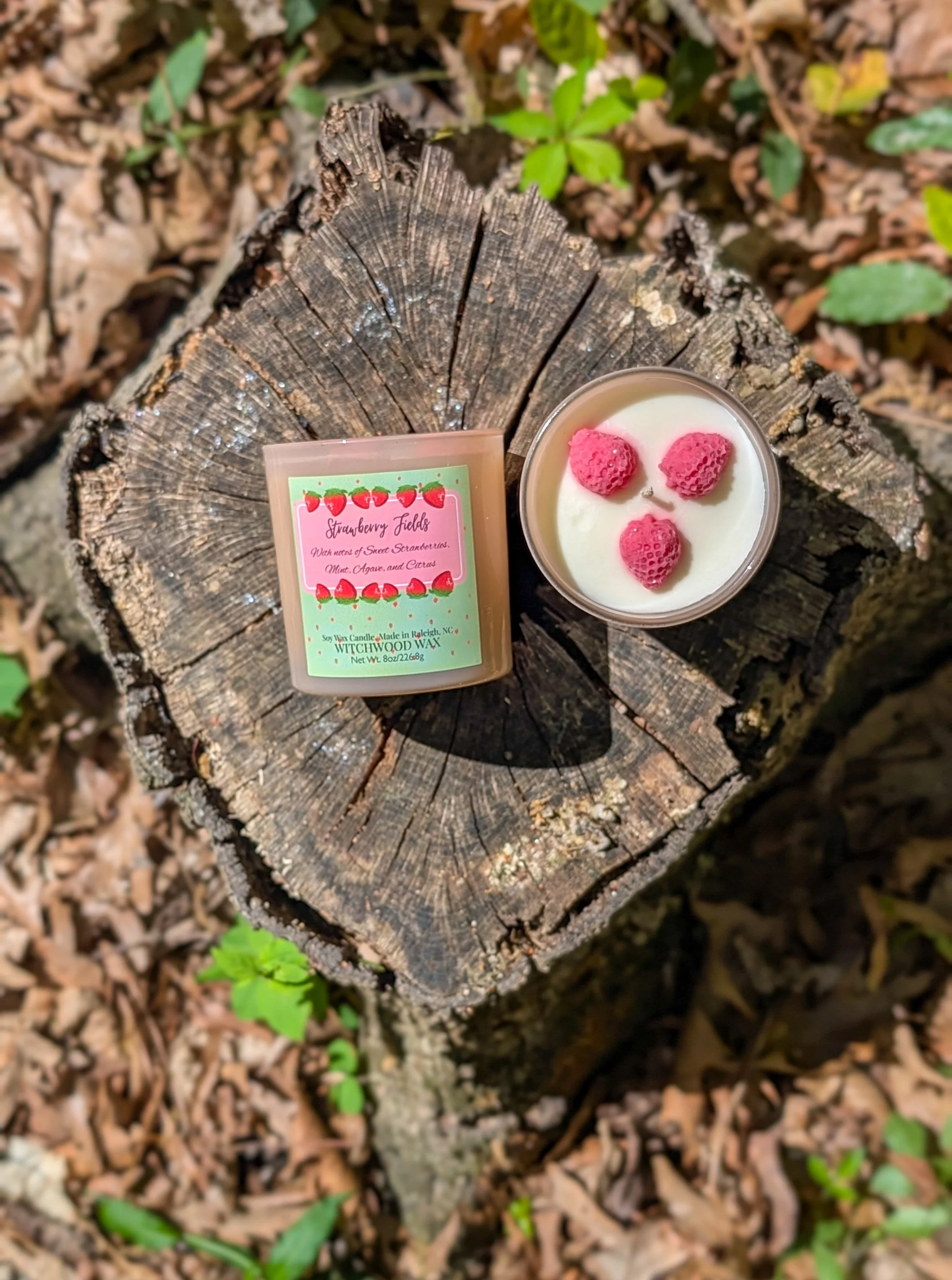 Strawberry Fields Candle