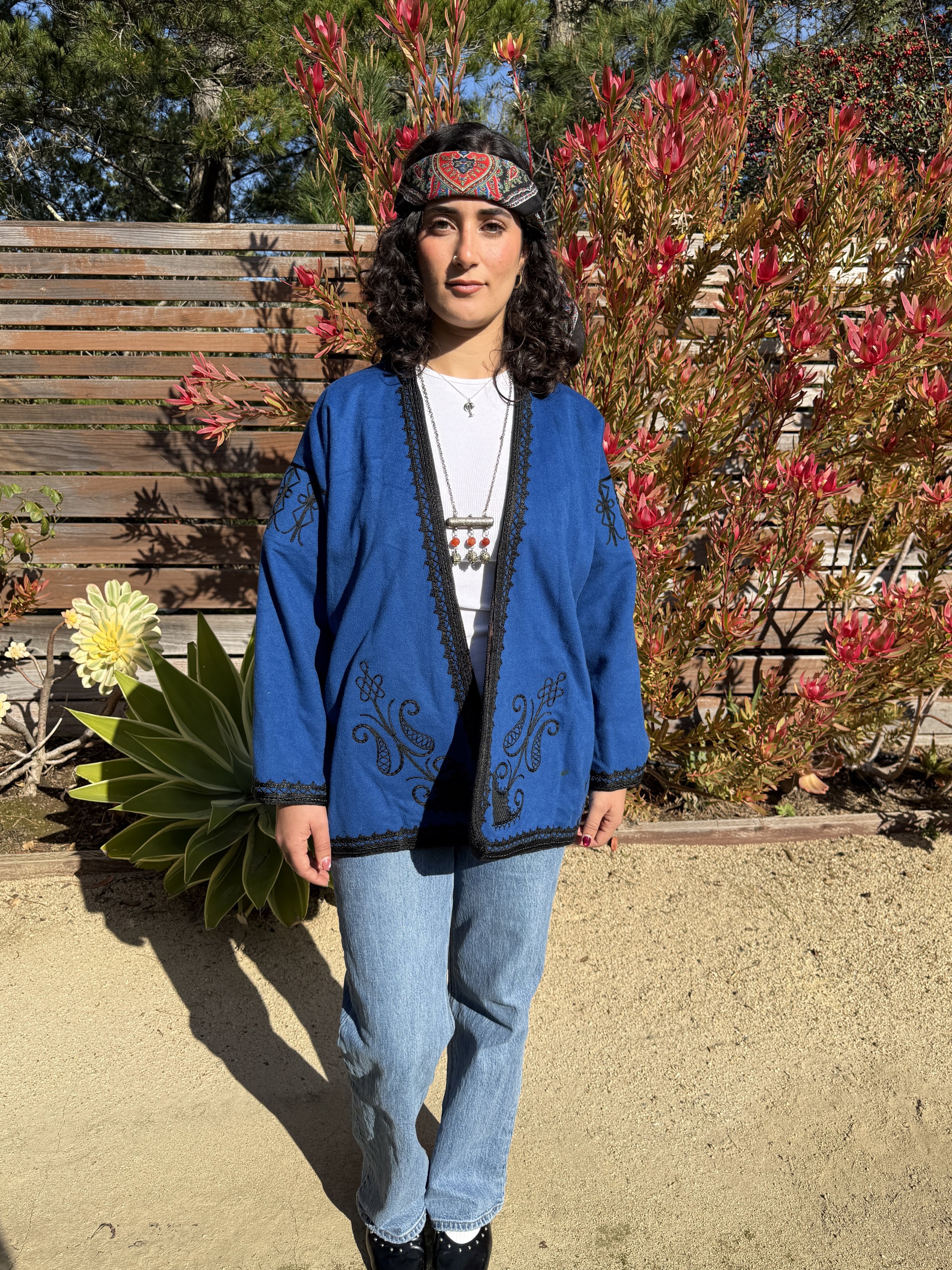 Antique Blue Haurani Damir Jacket 💙