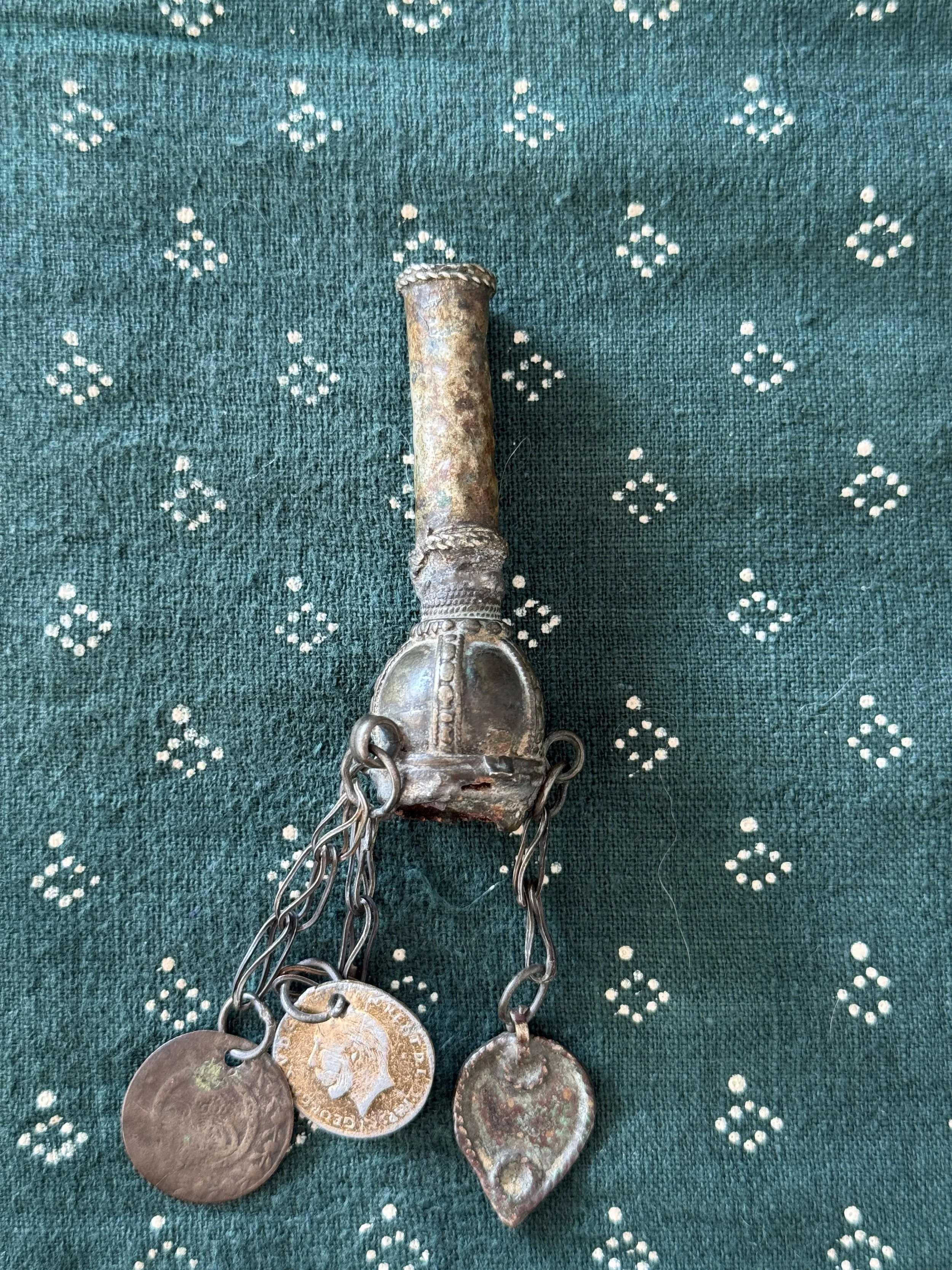 The Antique Qarmal Hair Charm from Nablus & the Galilee