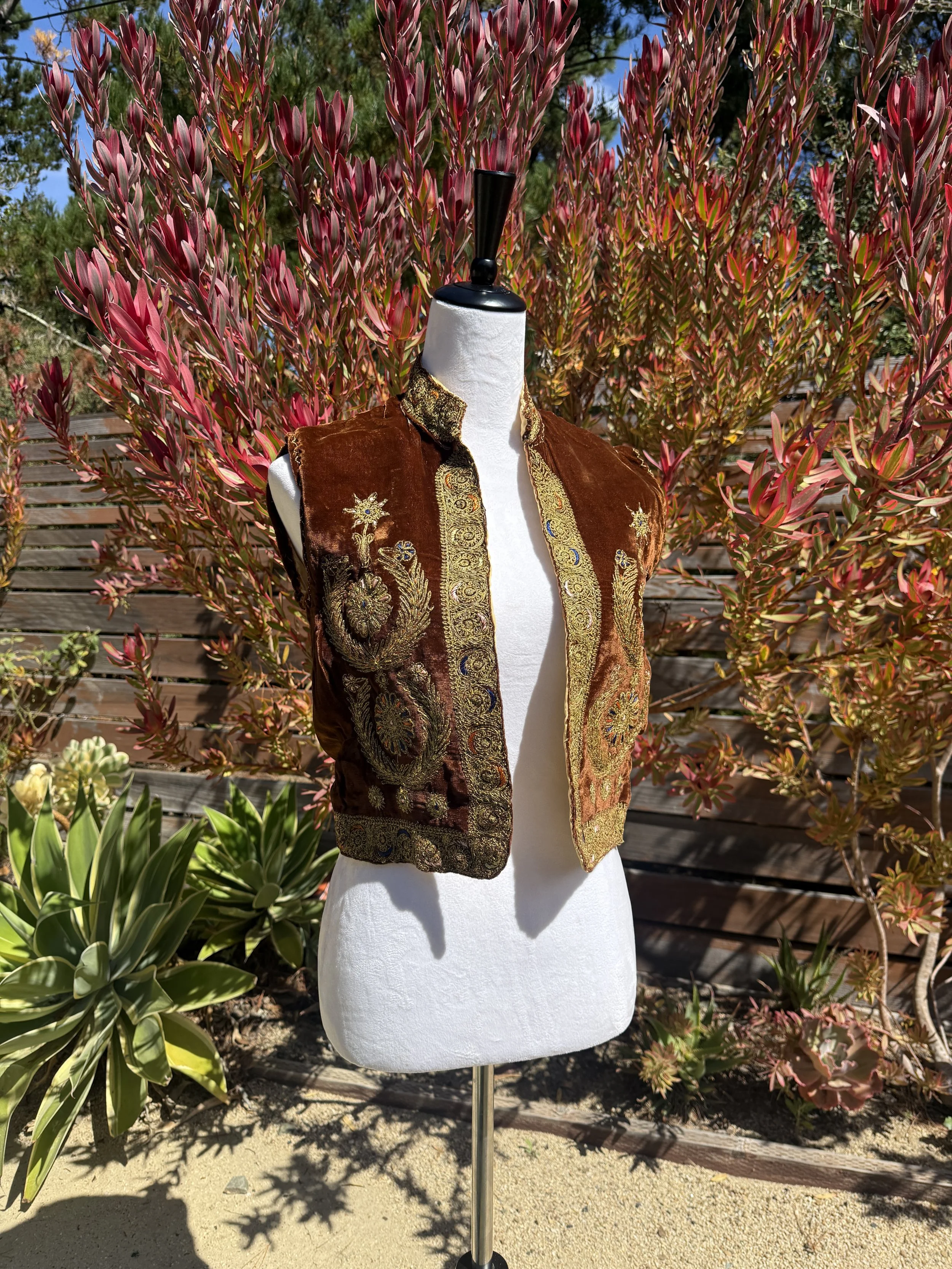1940s~ Taqsirah Vest, XS-Small