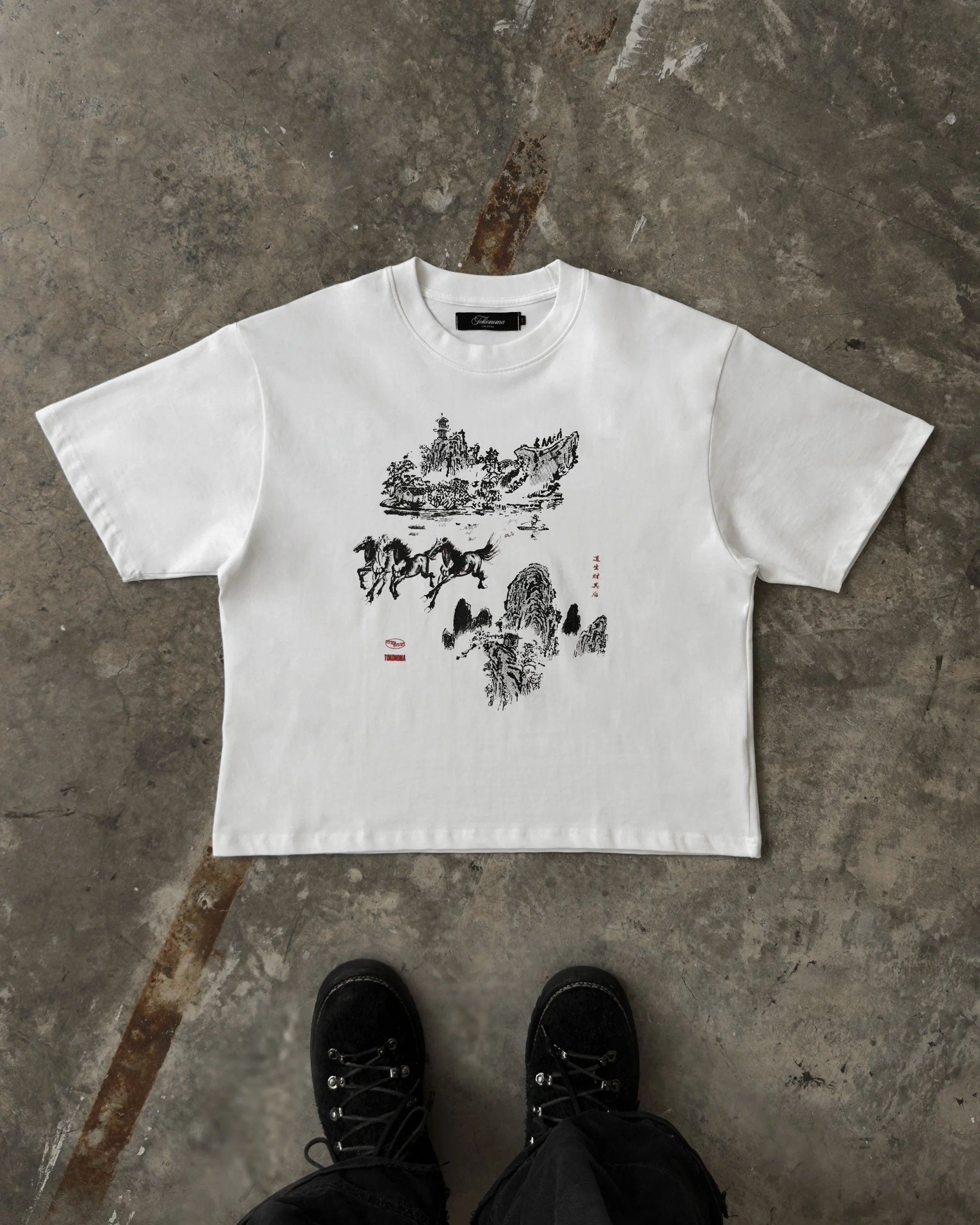 Mountains of Silver & Gold in the Jianghu Shirt