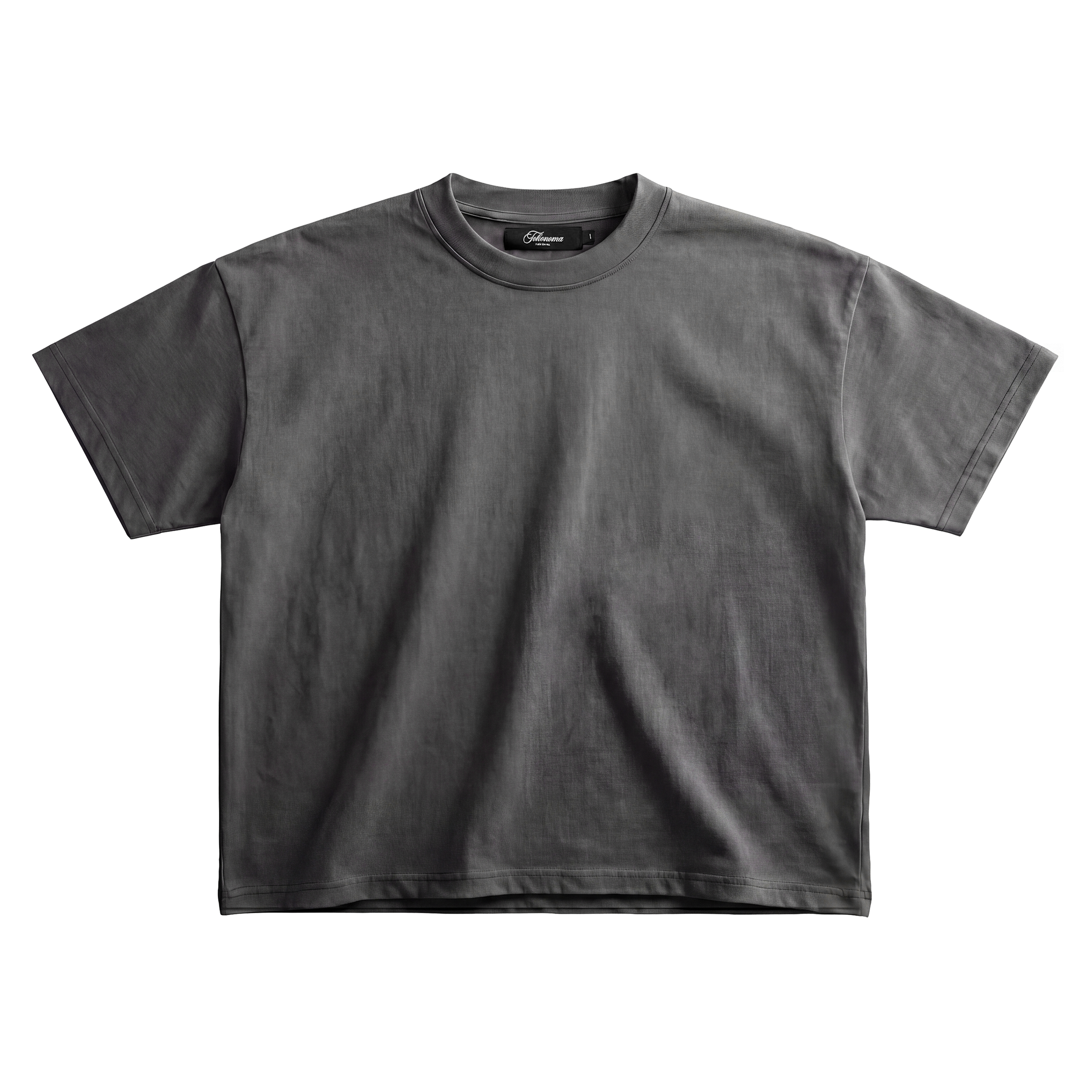 GREY, heavyweight t-shirt