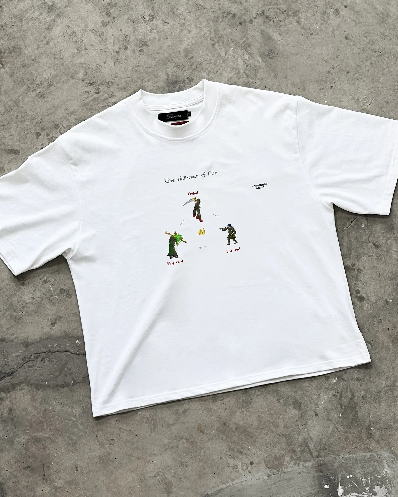 The Skilltree of Life Shirt (White)