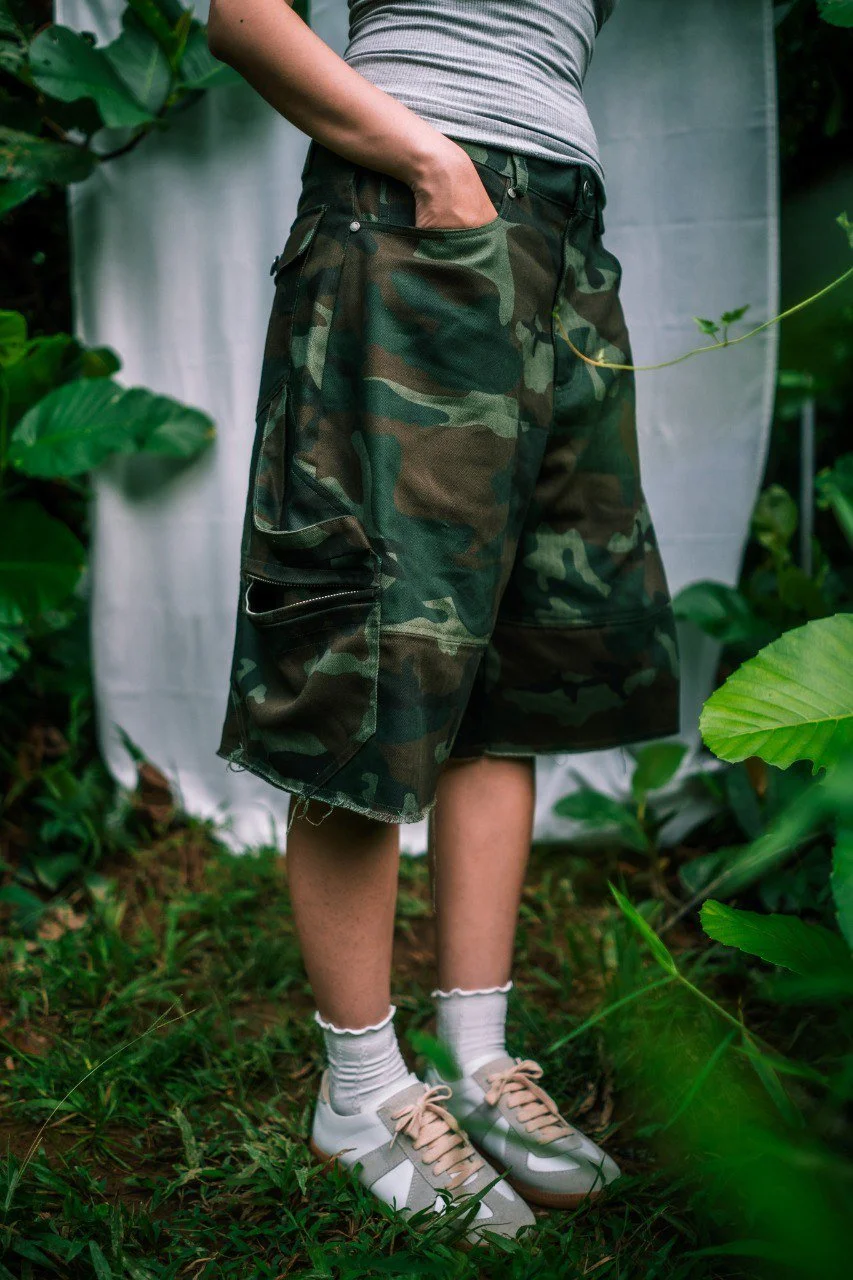 Camo Cargo Shorts v1