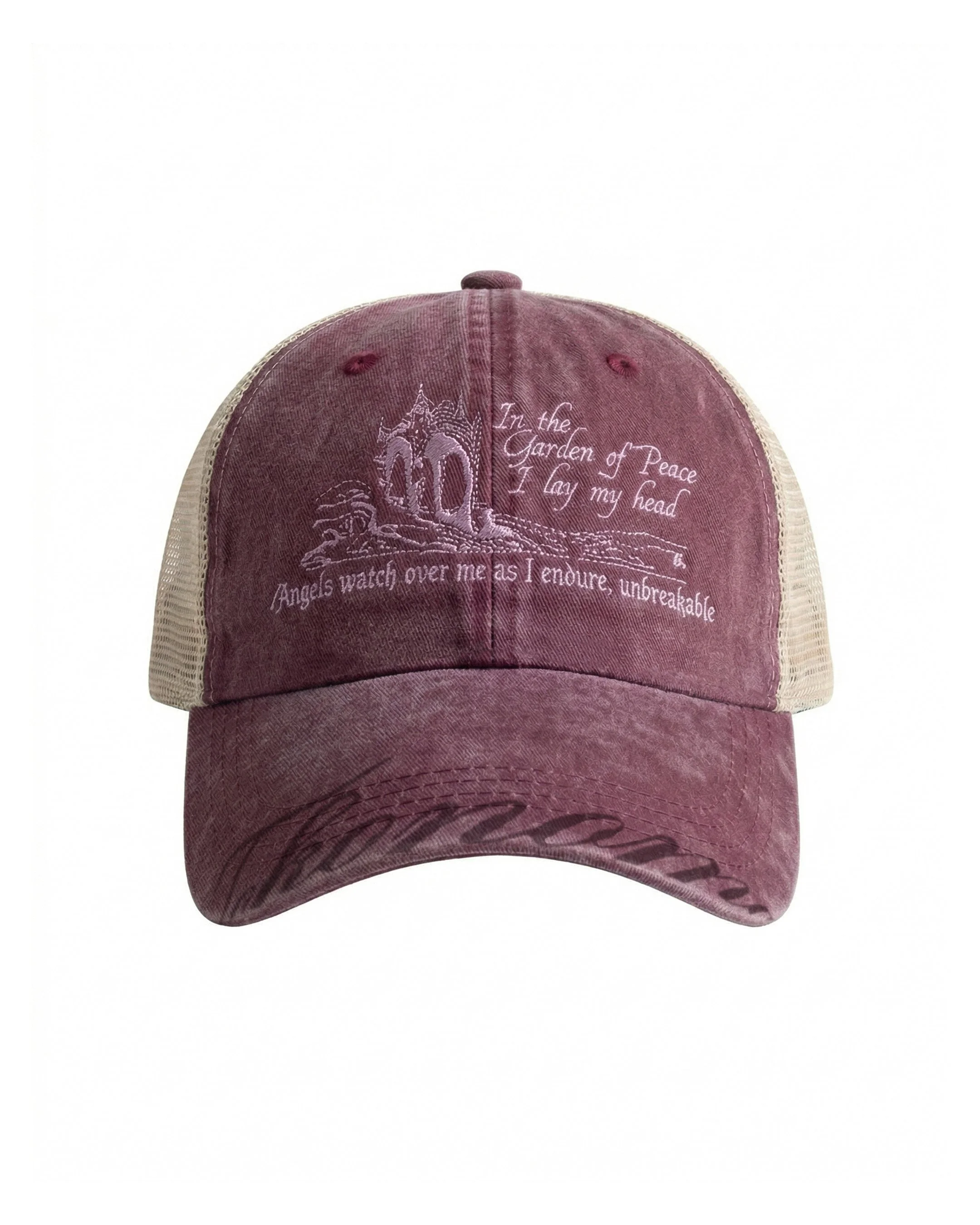 PEACE, trucker hat