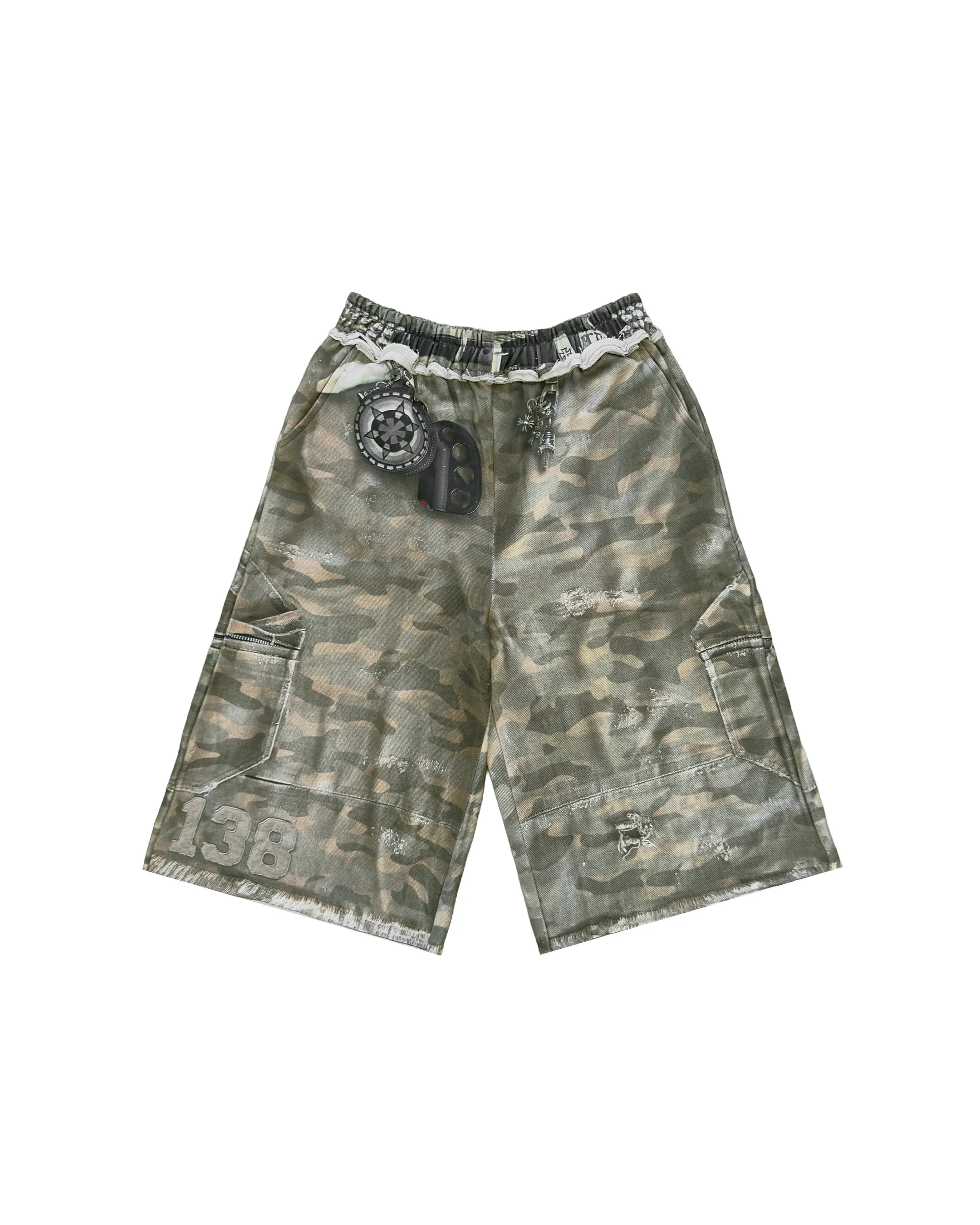 SWEAT, trompe l'oeil shorts