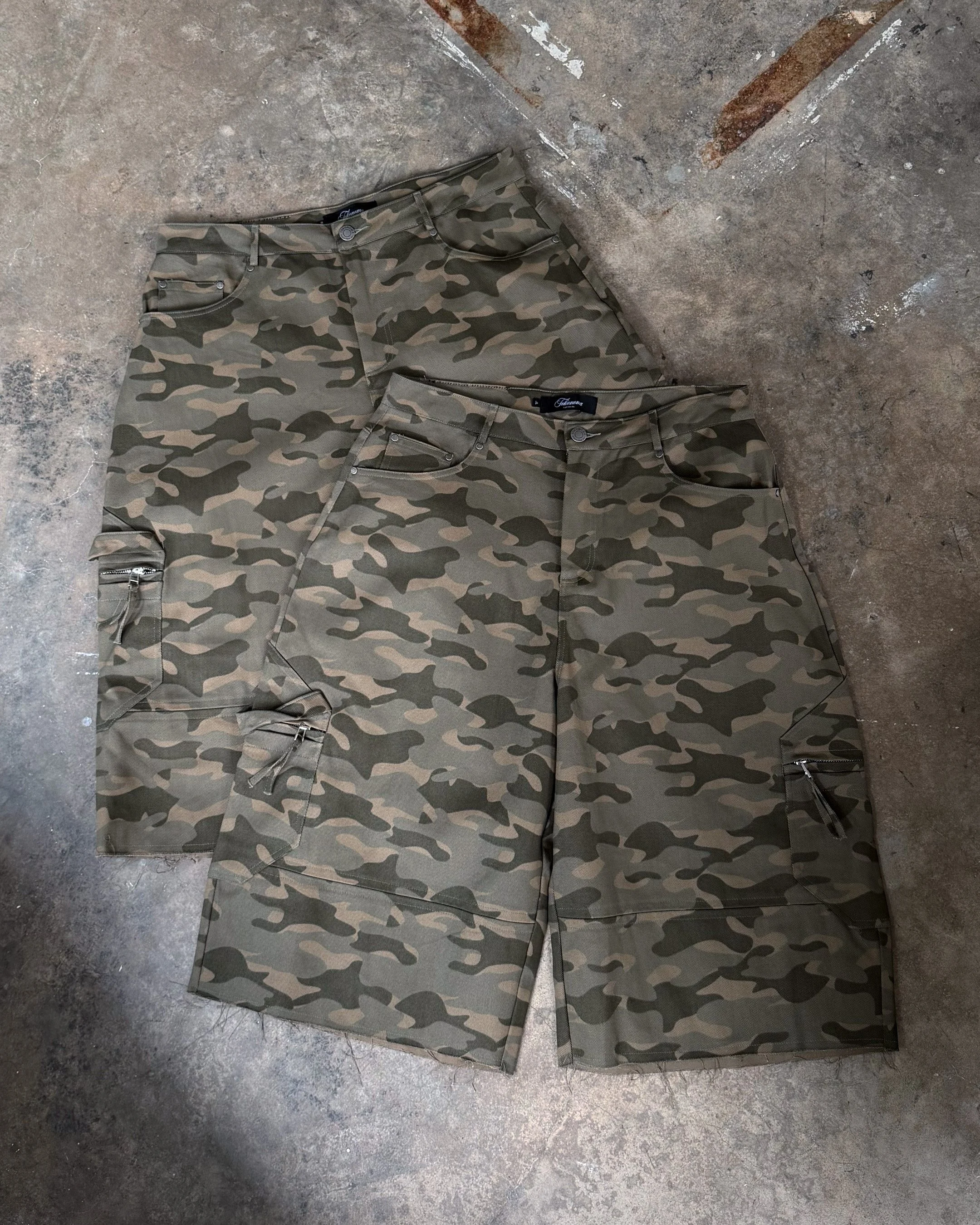 Camo Cargo Shorts v2