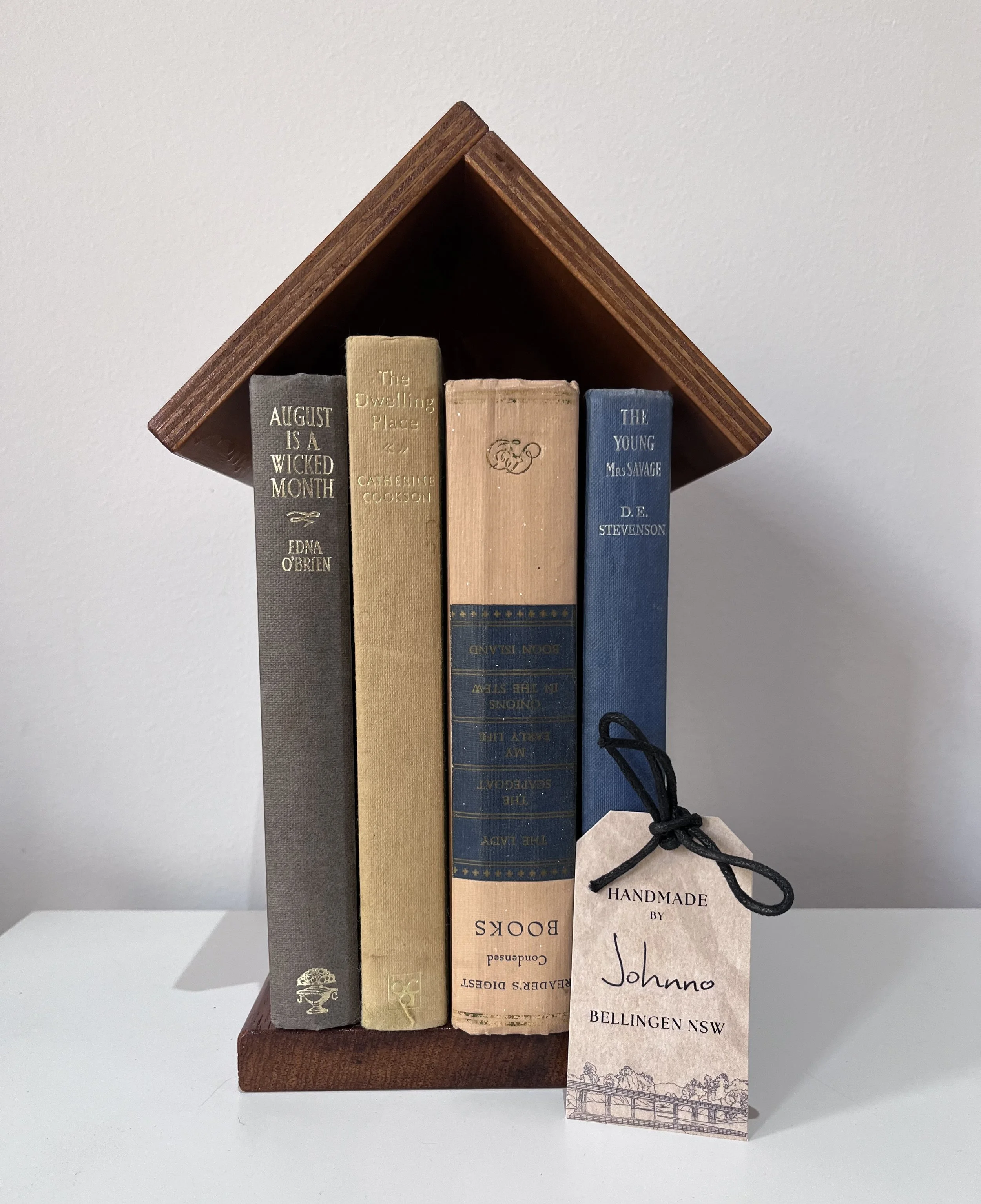 Handmade Wooden Book Stand Holder Upcycled Pallet Wood 20.jpeg