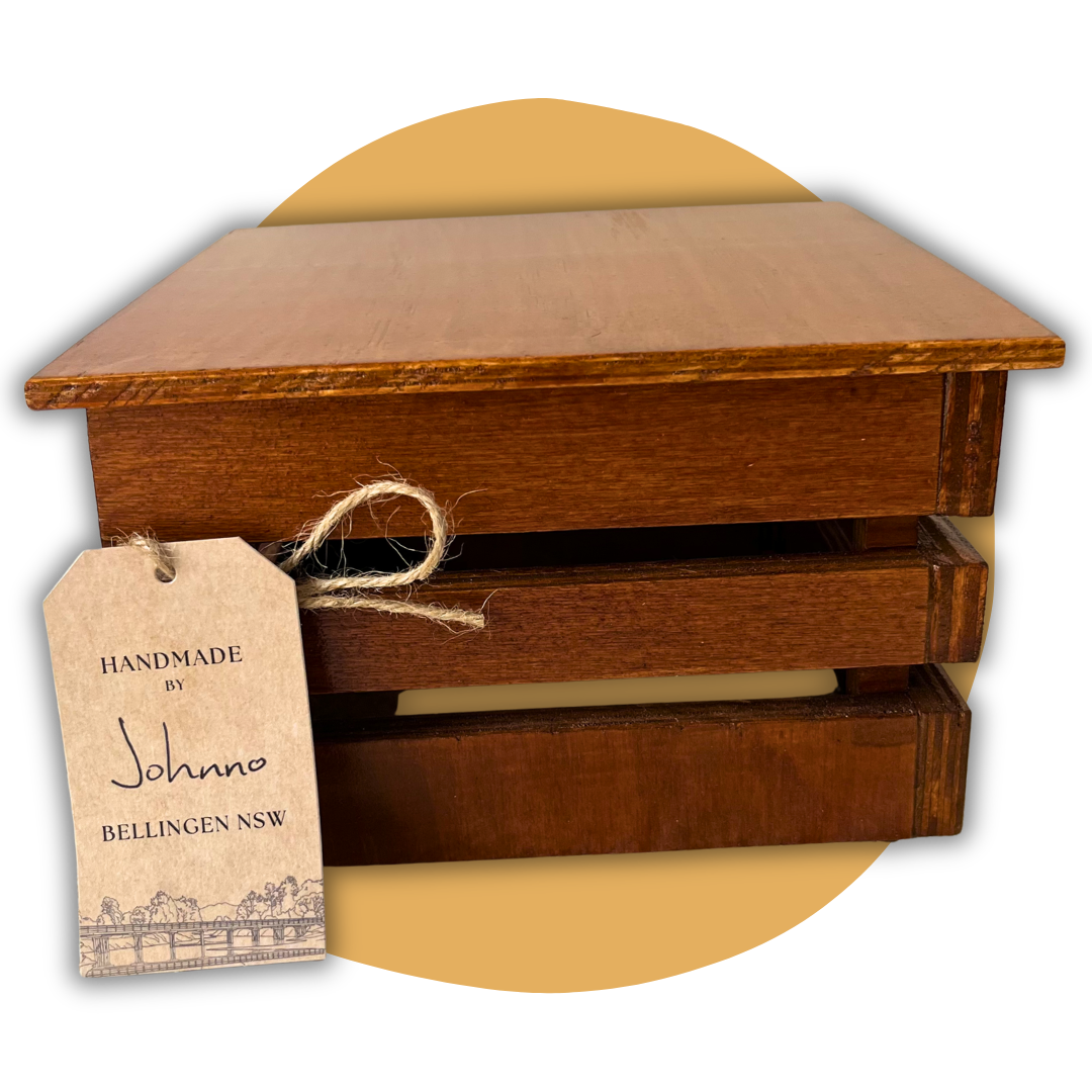 Handmade Wooden Plant Stand / Display Crate