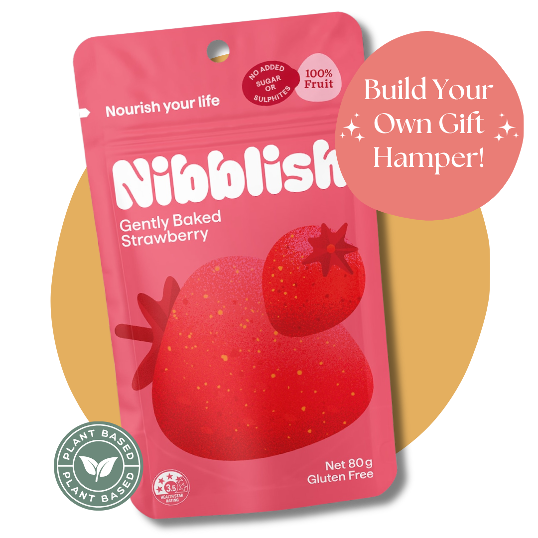 Nibblish Gently Baked Strawberry 80g