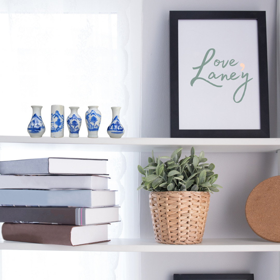 Set of Five Porcelain Vases Made in China (3).png