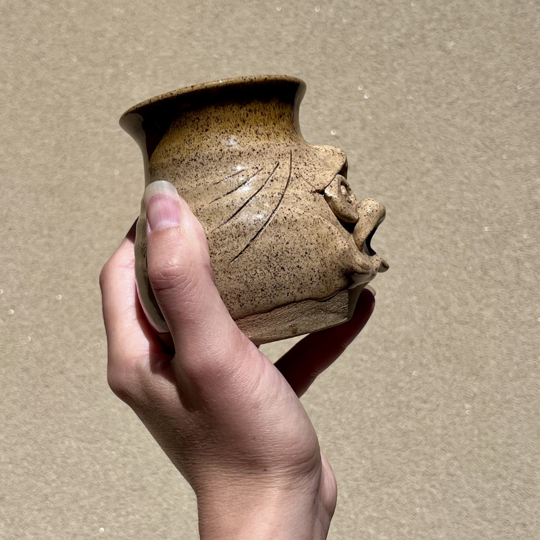 Pretty Ugly Pottery Mug Made in Wales Vintage Stoneware (3).png
