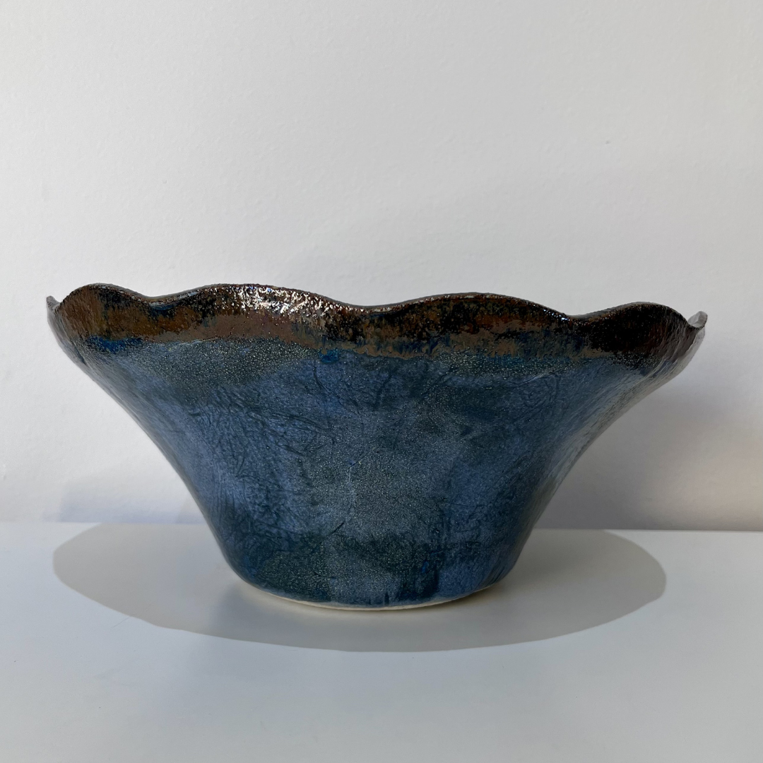 Handmade Blue Drip Glaze Ceramic Fruit Bowl Australian Pottery (5).png