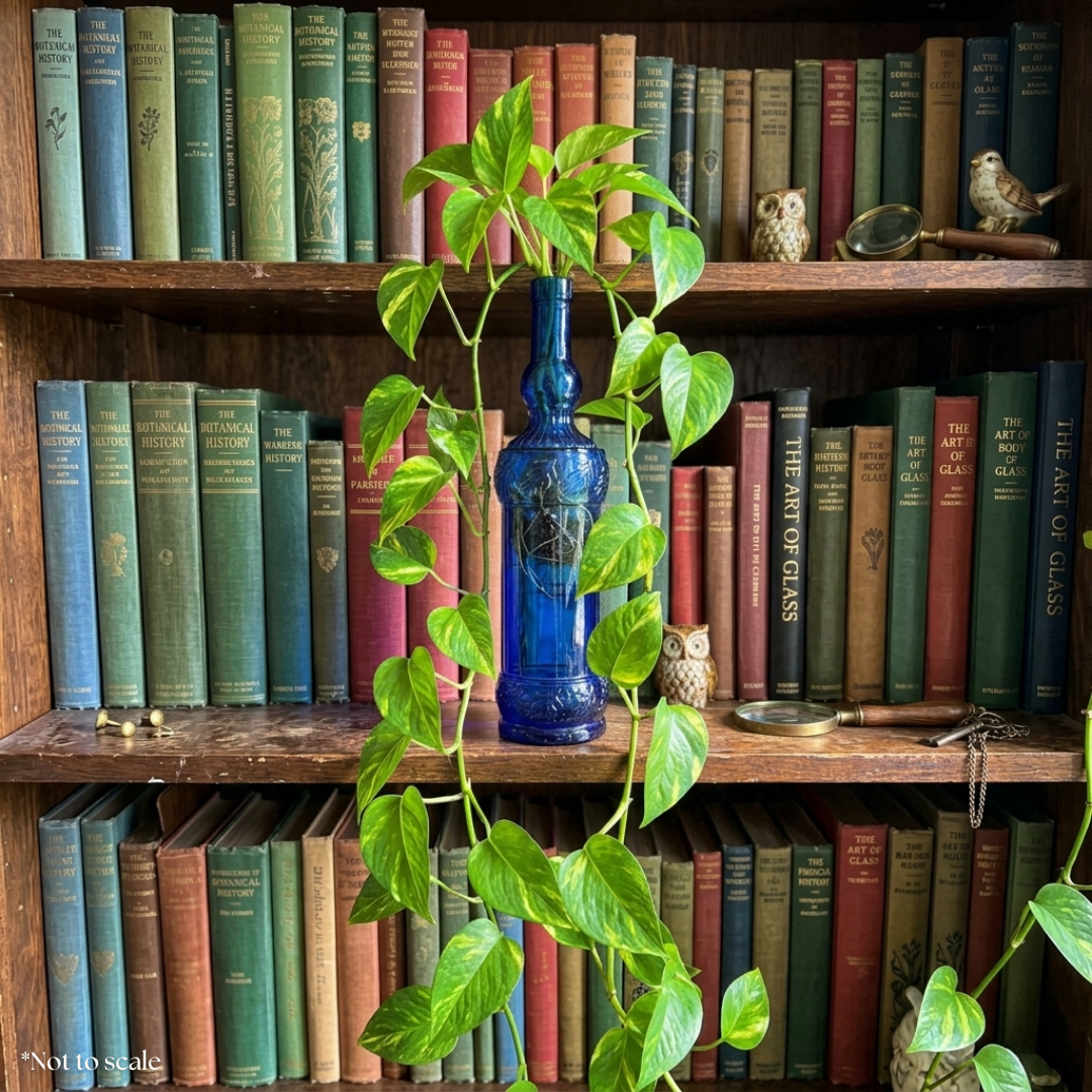 Cobalt Blue Recycled Glass Bottle Cork Handmade Spain (2).png