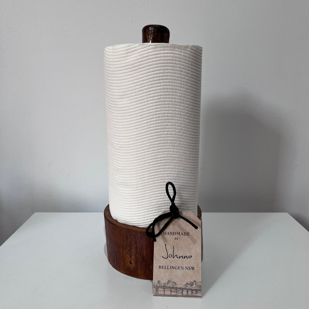Handmade Wooden Paper Towel Holder Rustic Kitchen Storage (11).png