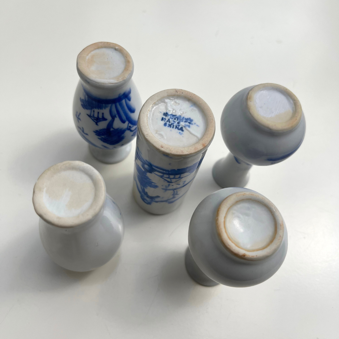 Set of Five Porcelain Vases Made in China (24).png