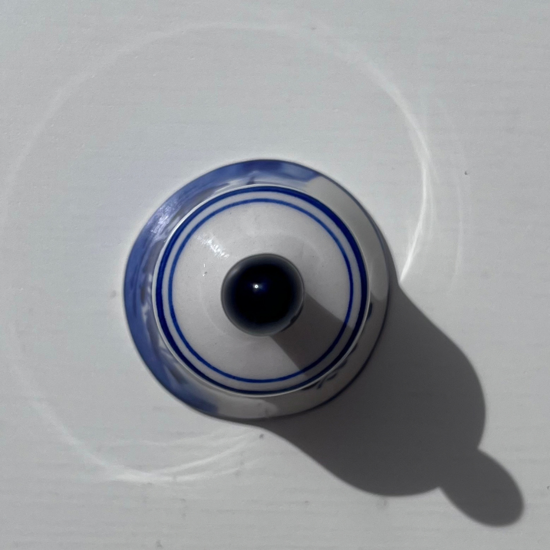 Vintage Delft Blue Windmill Bell Mini Delftware Blue & White Ceramics (14).png