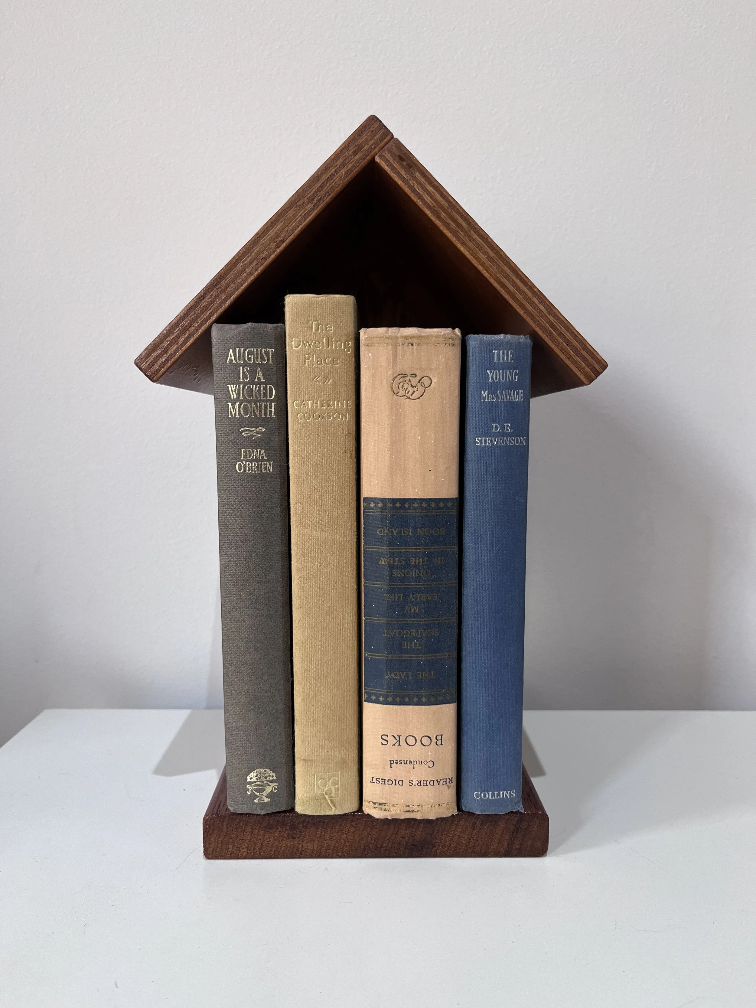 Handmade Wooden Book Stand Holder Upcycled Pallet Wood 5.jpeg