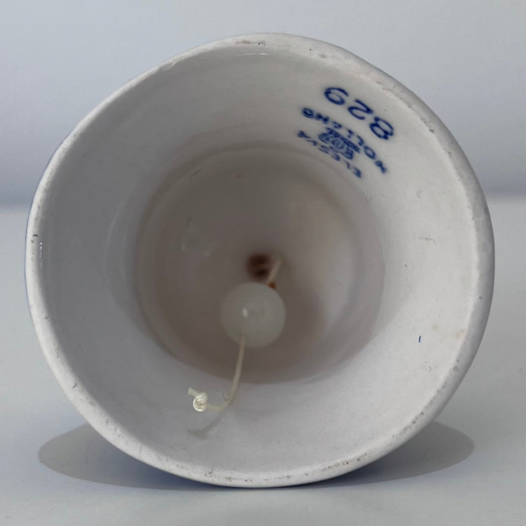 Vintage Delft Blue Windmill Bell Mini Delftware Blue & White Ceramics (5).png
