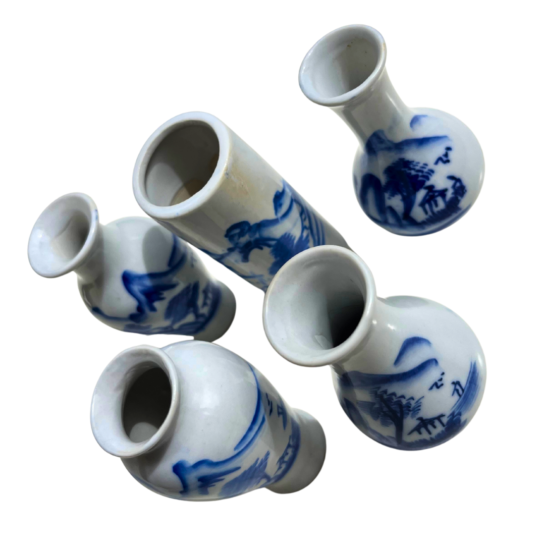 Set of Five Porcelain Vases Made in China (17).png