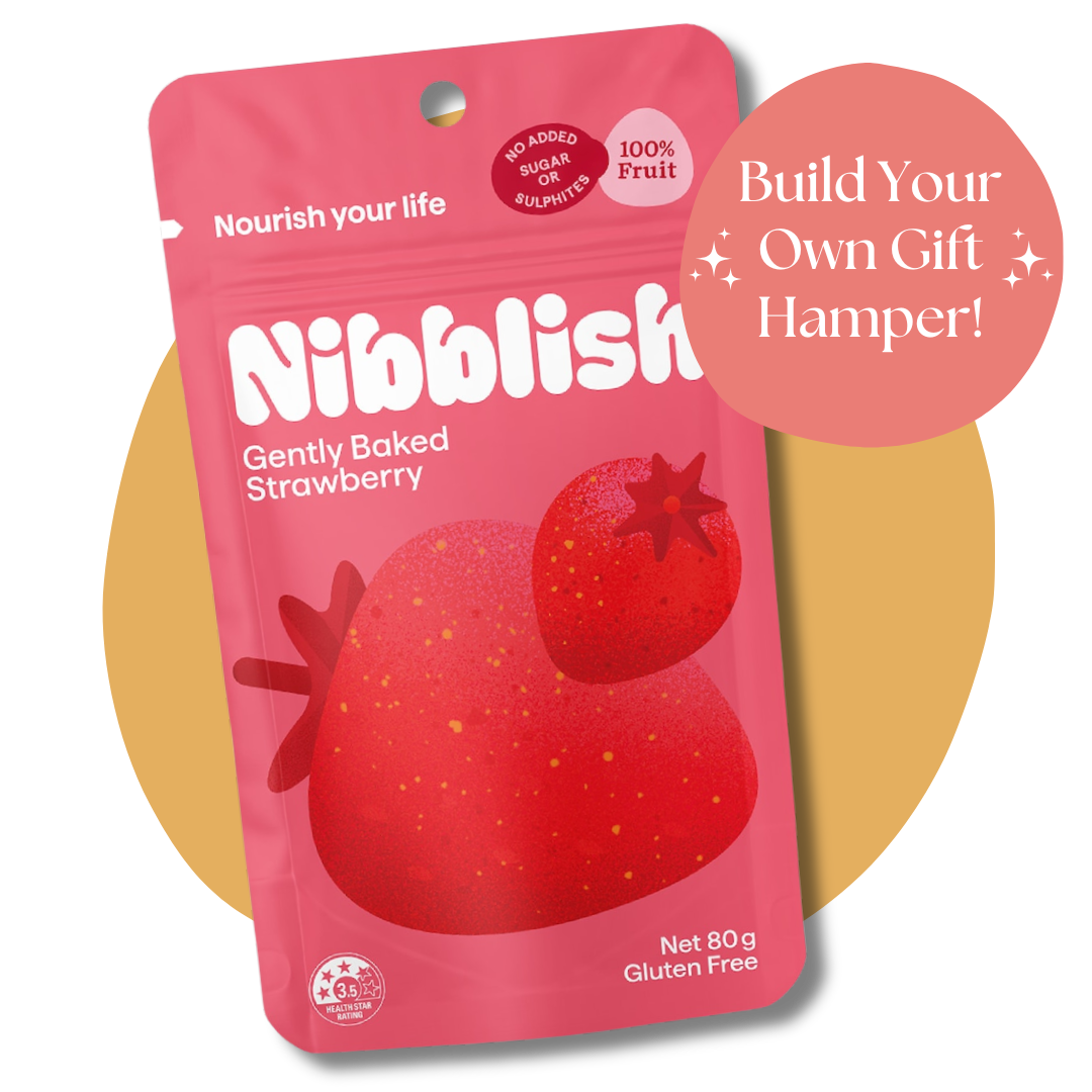 Nibblish Gently Baked Strawberry 80g