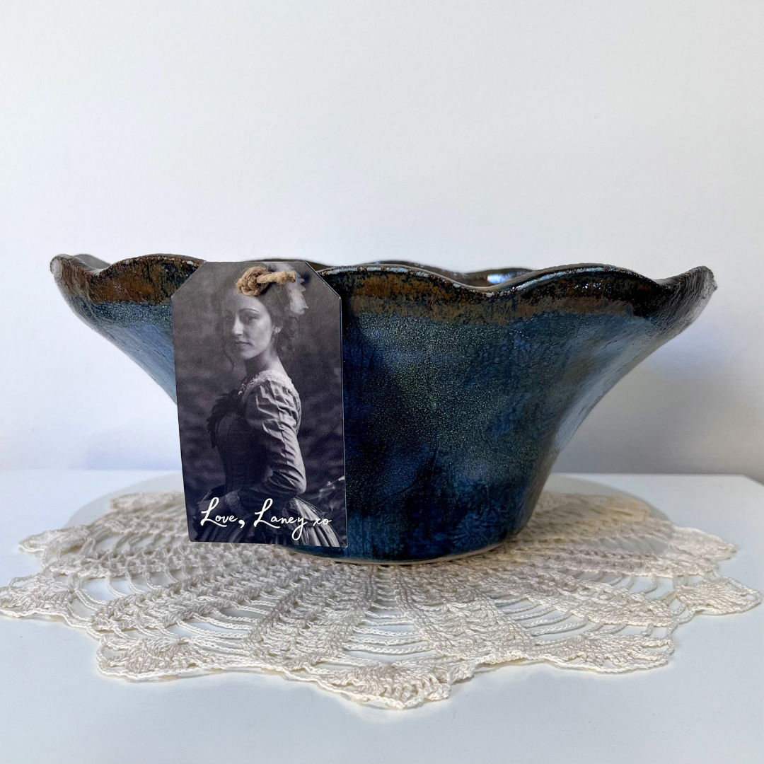 Handmade Blue Drip Glaze Ceramic Fruit Bowl Australian Pottery (2).png