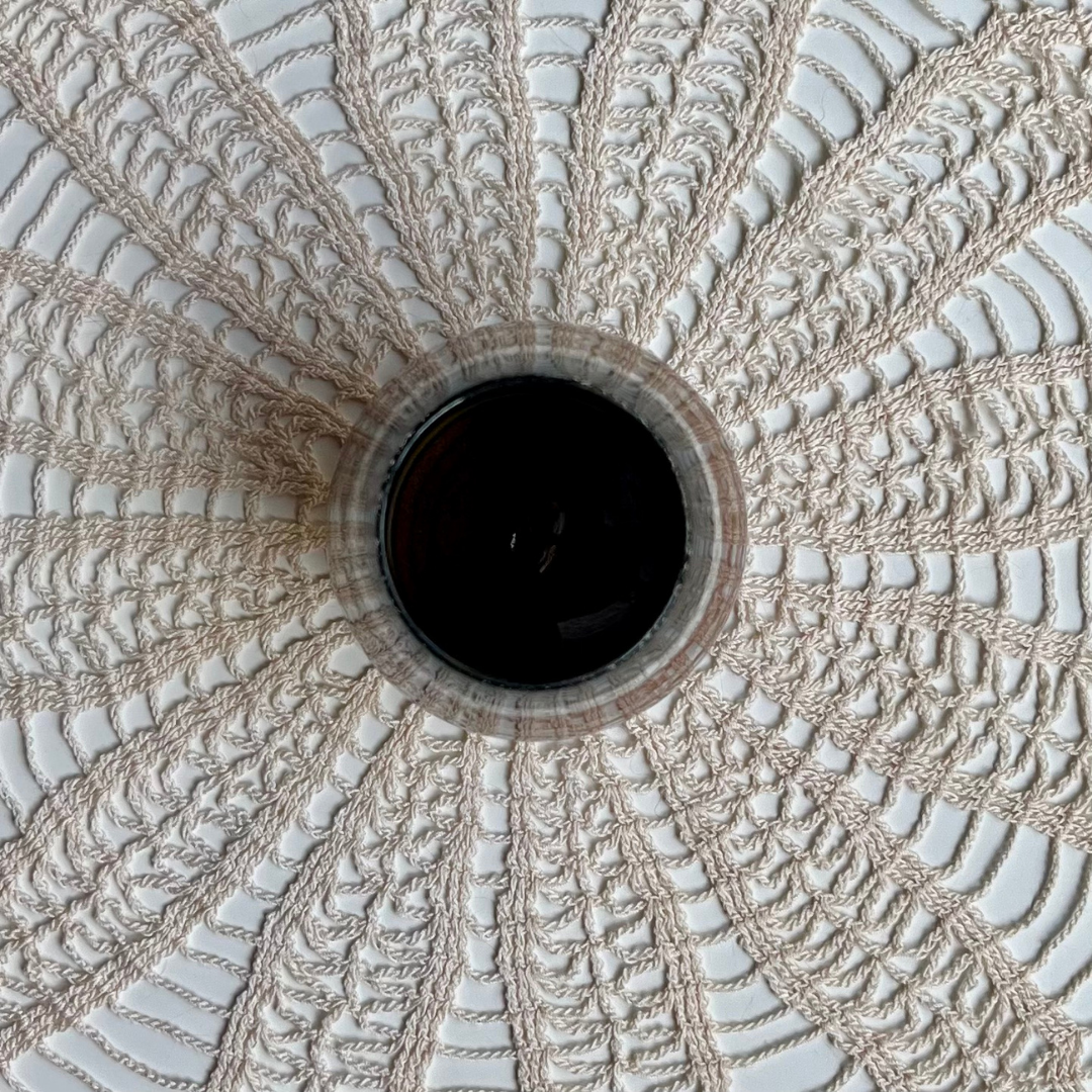 Coloured Sand Glass Vintage 1970s Barware Retro Brandy Glass (6).png