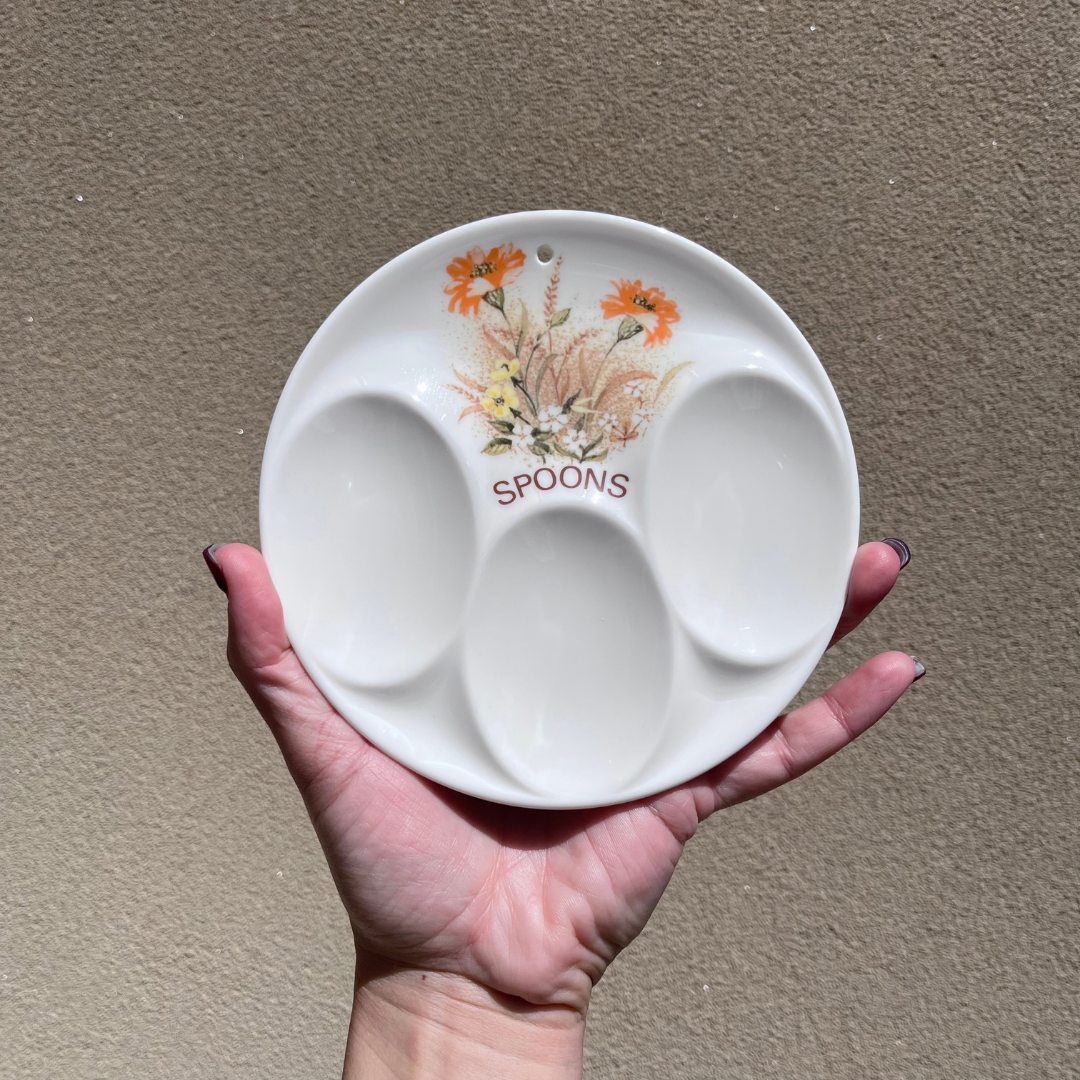 vintage melamine marks spencer field flowers triple spoon rest (5).png