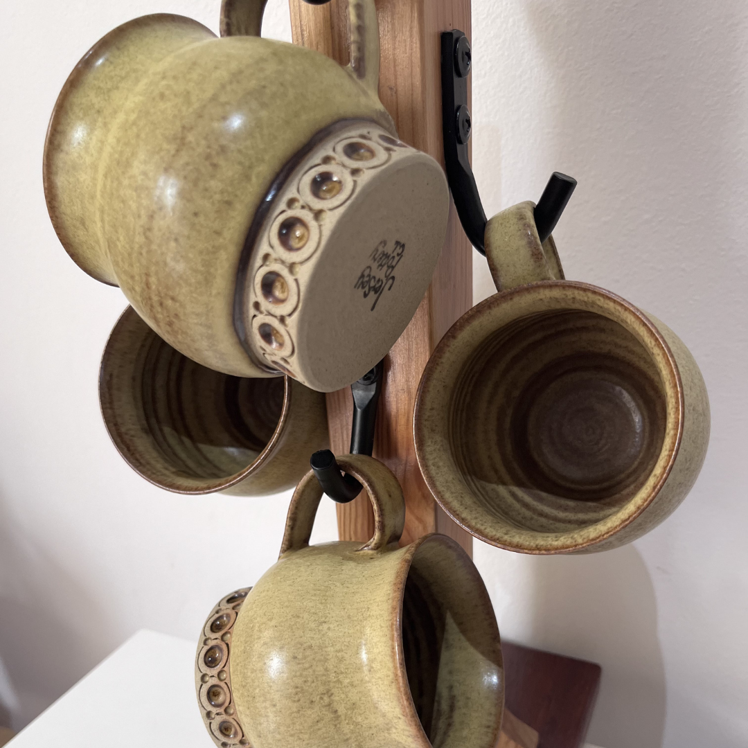 Handmade Wooden Coffee Mug Holder Rustic Kitchen Storage (12).png