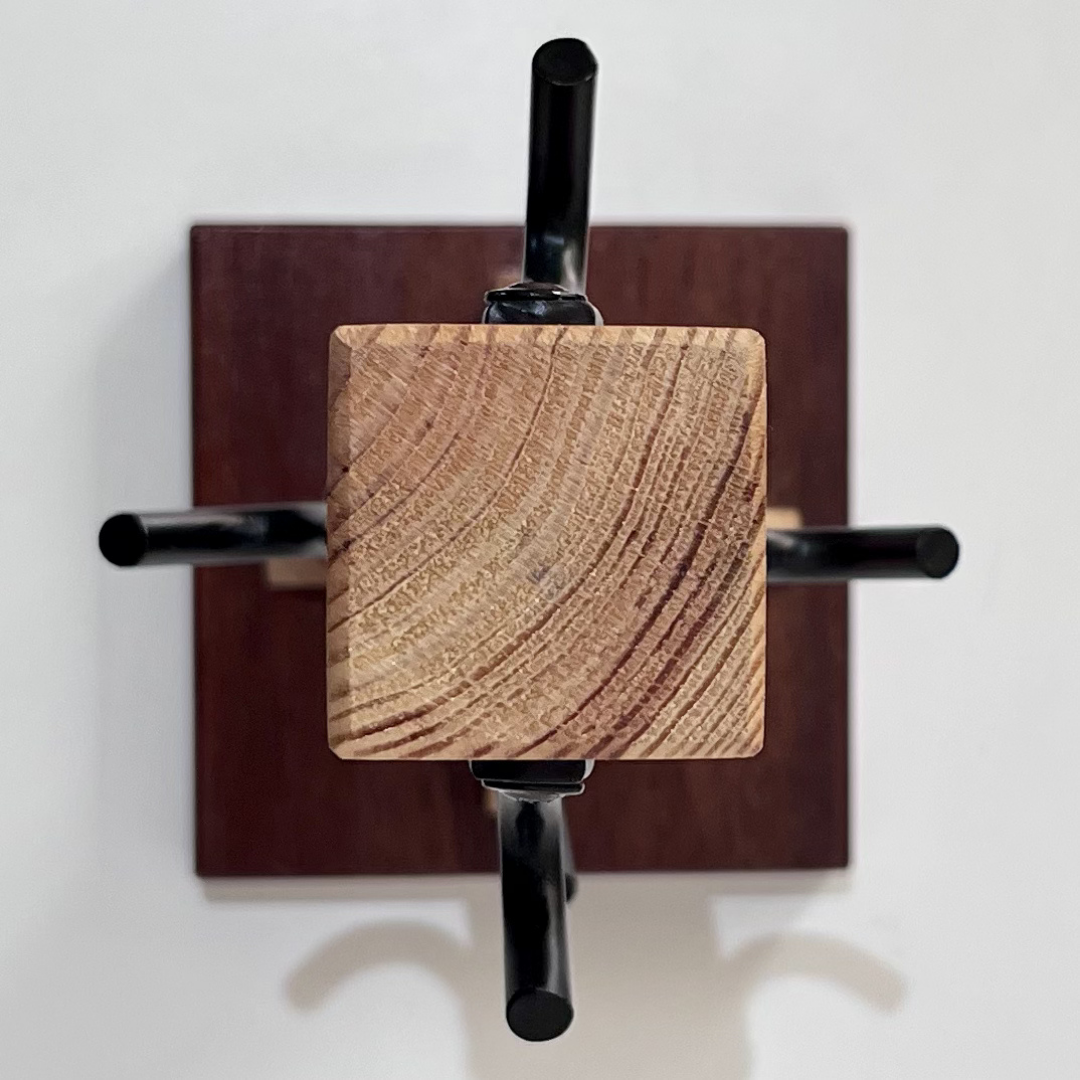 Handmade Wooden Coffee Mug Holder Rustic Kitchen Storage (10).png